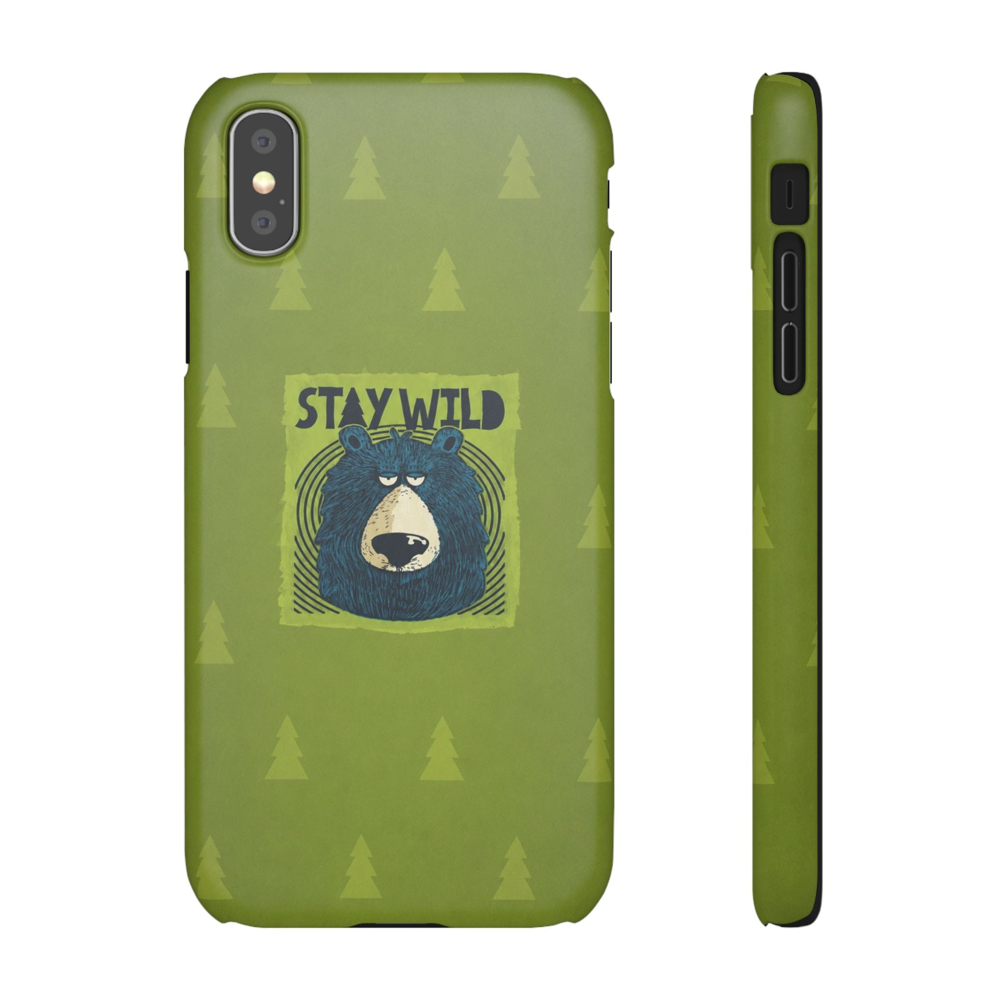 Stay Wild Bear Phone Case