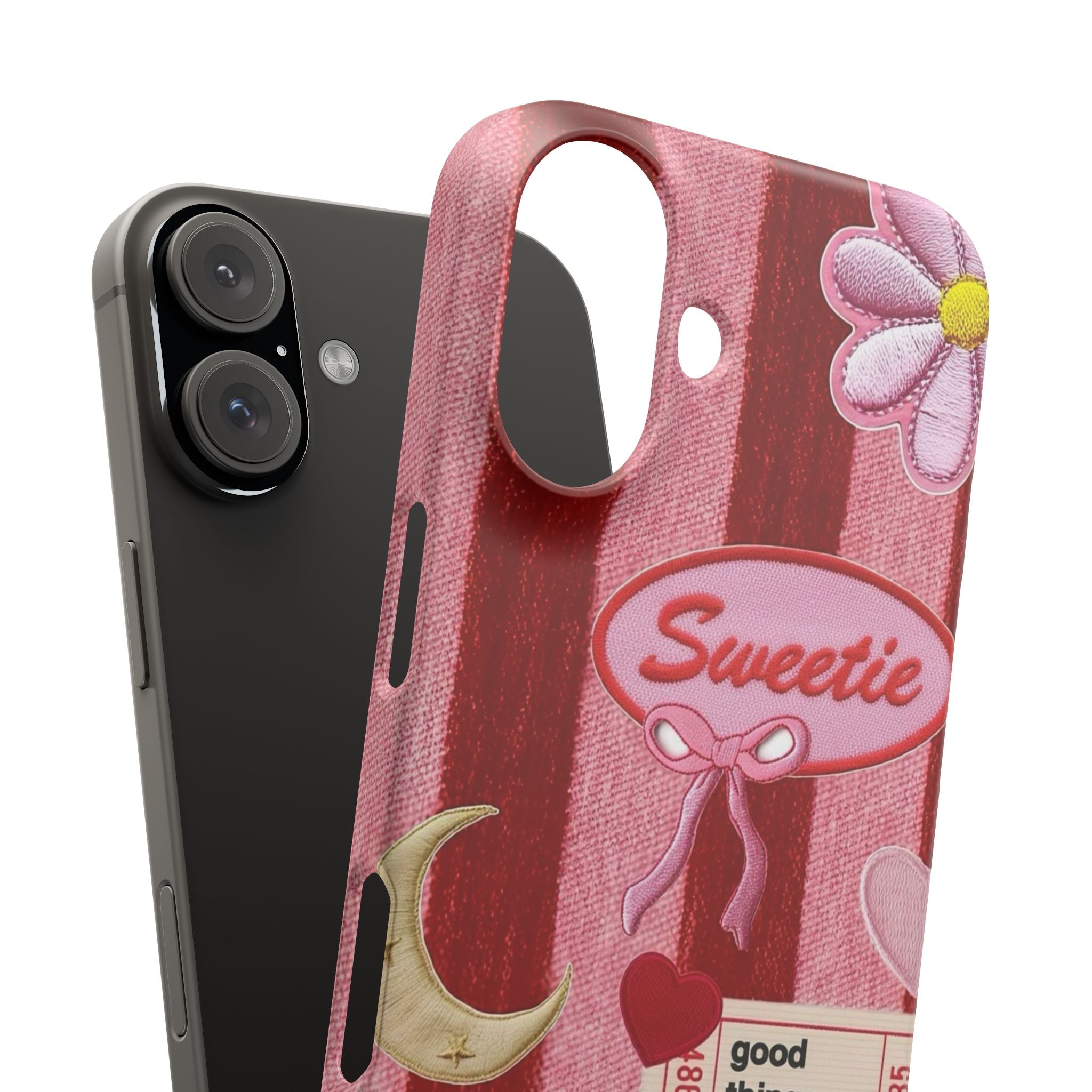 Coquette Patch Phone Case