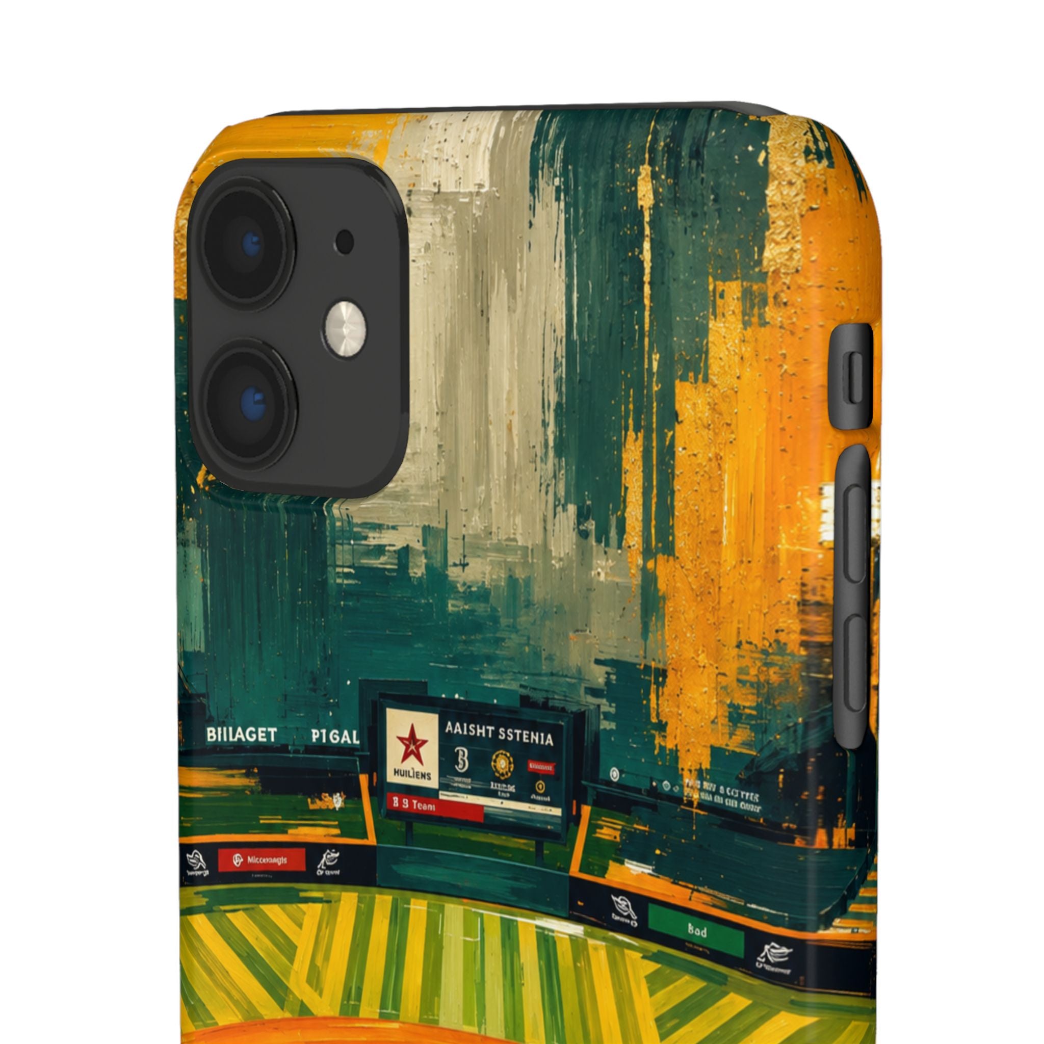 Abstract Baseball Stadium Phone Case