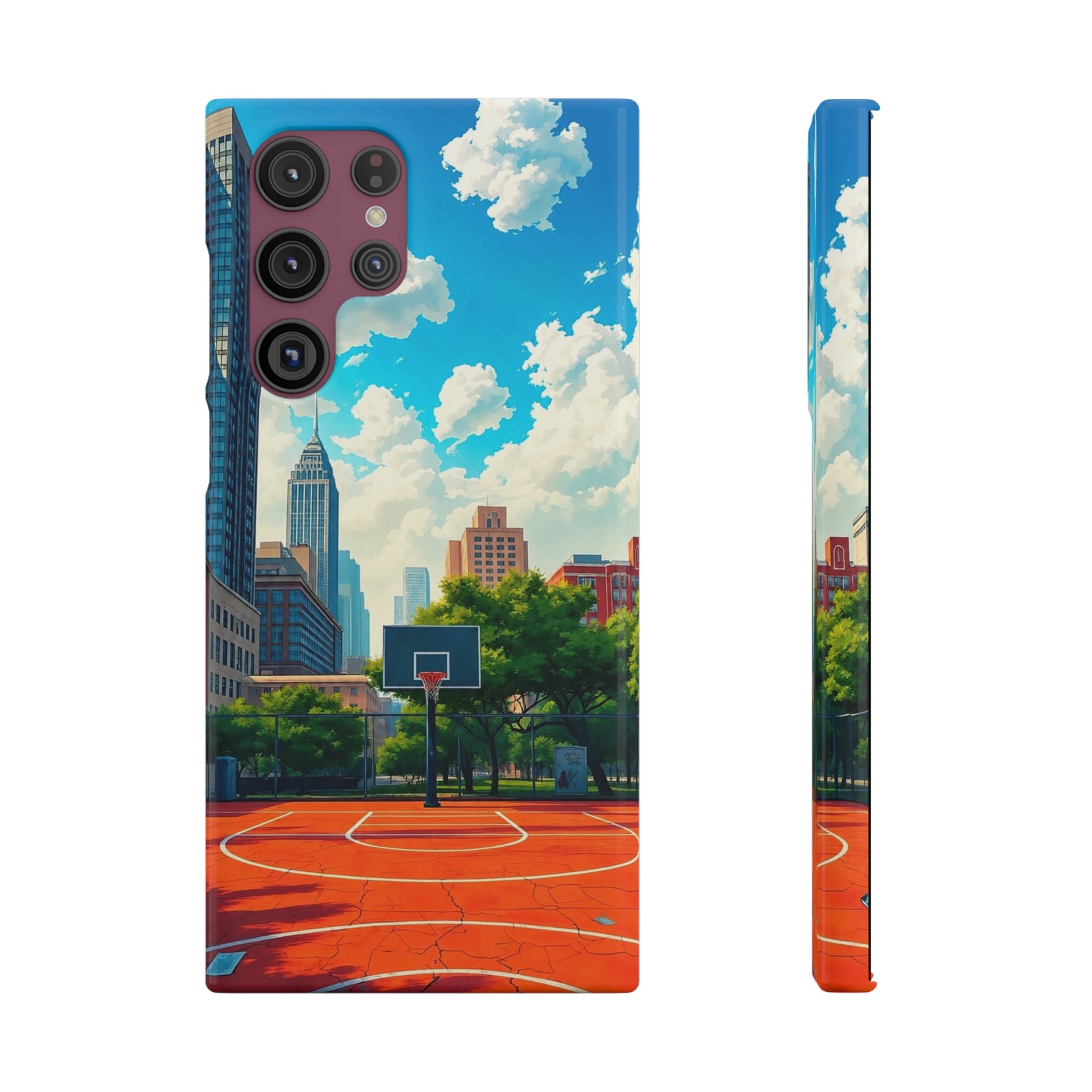 Urban Basketball Court Phone Case