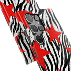 Retro Zebra Stars Phone Case