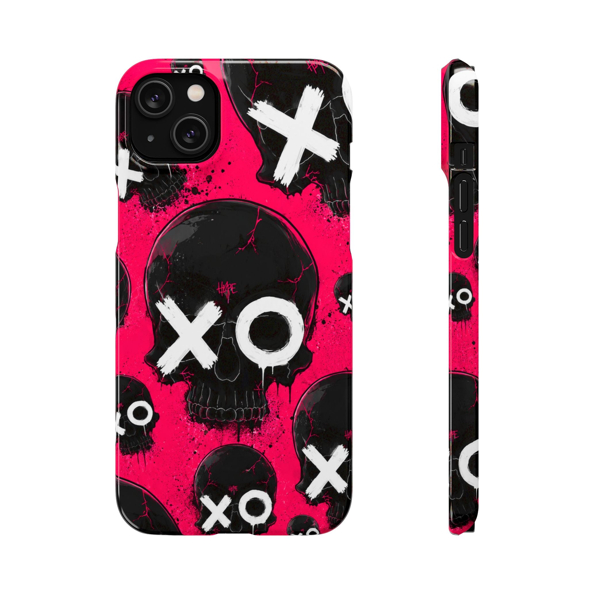 XO Skull Punk Phone Case