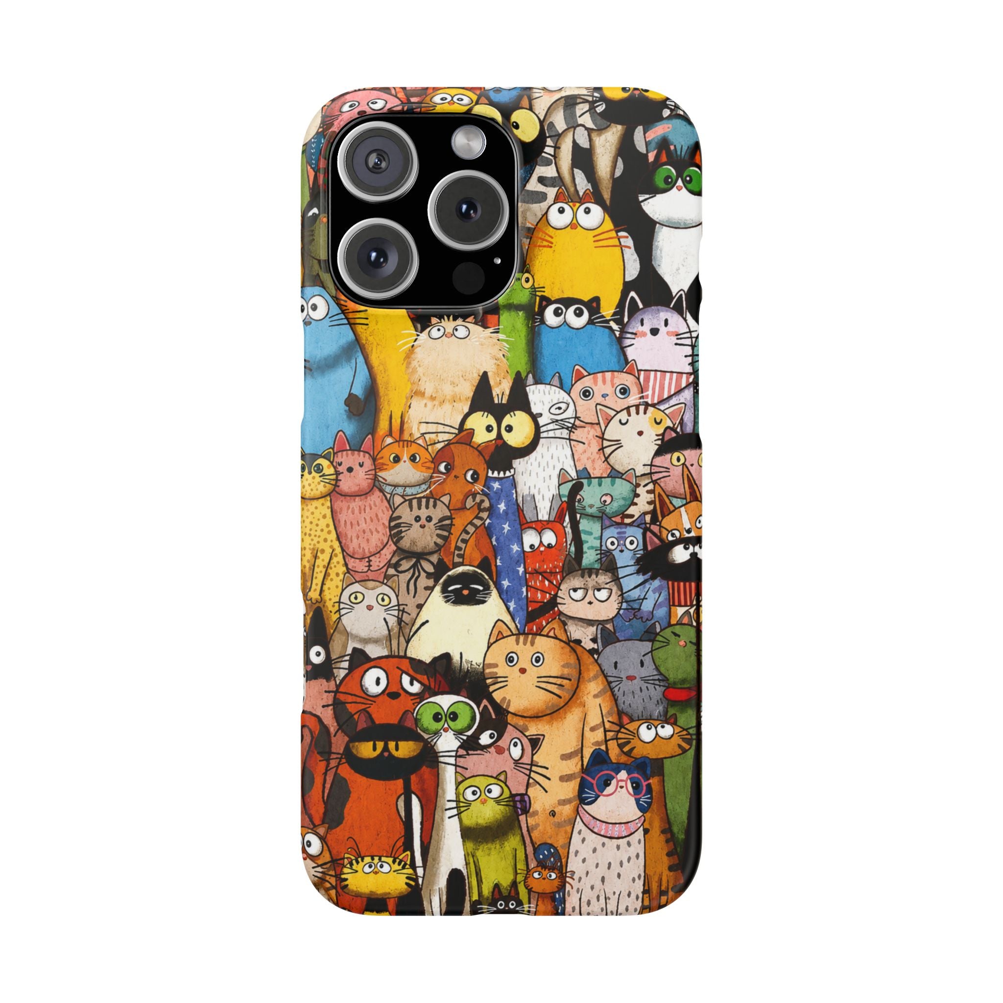 Cute Cat Pattern Phone Case