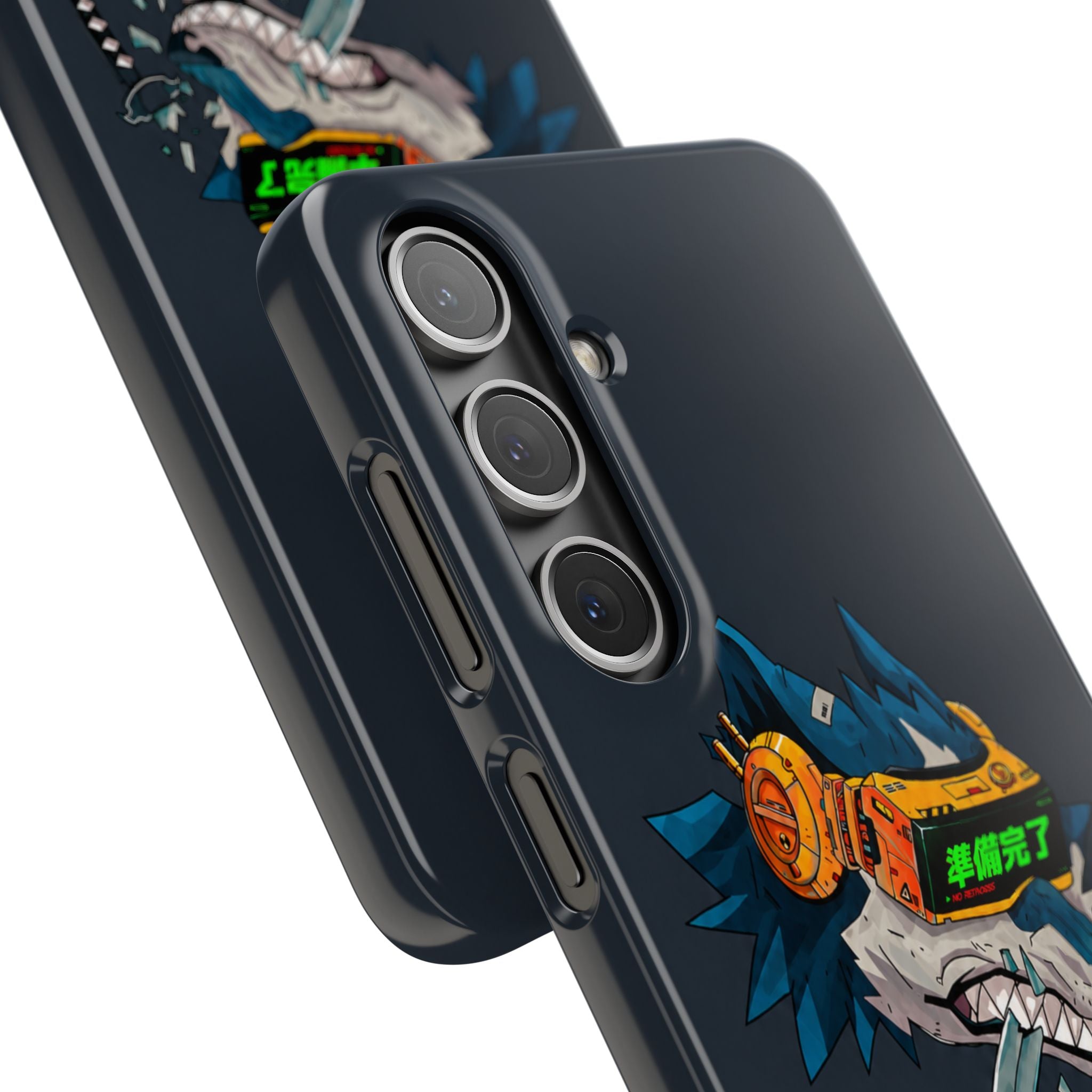 Cyberpunk Wolf Phone Case