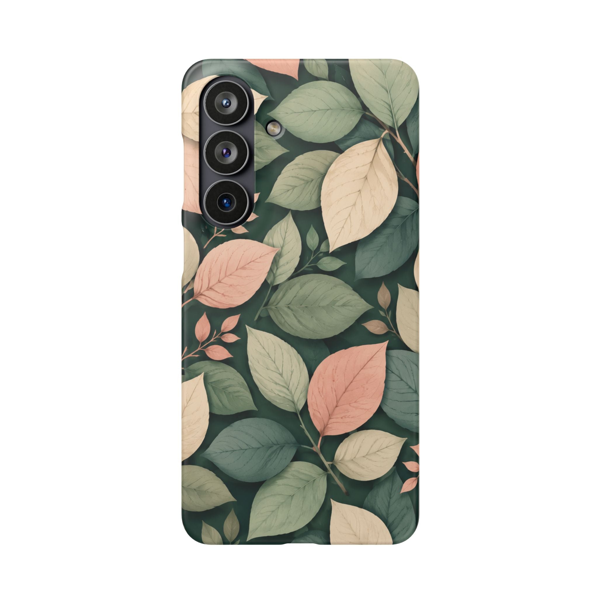 Blush Leaf Pattern Case