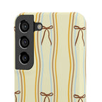 Bow Stripe Phone Case
