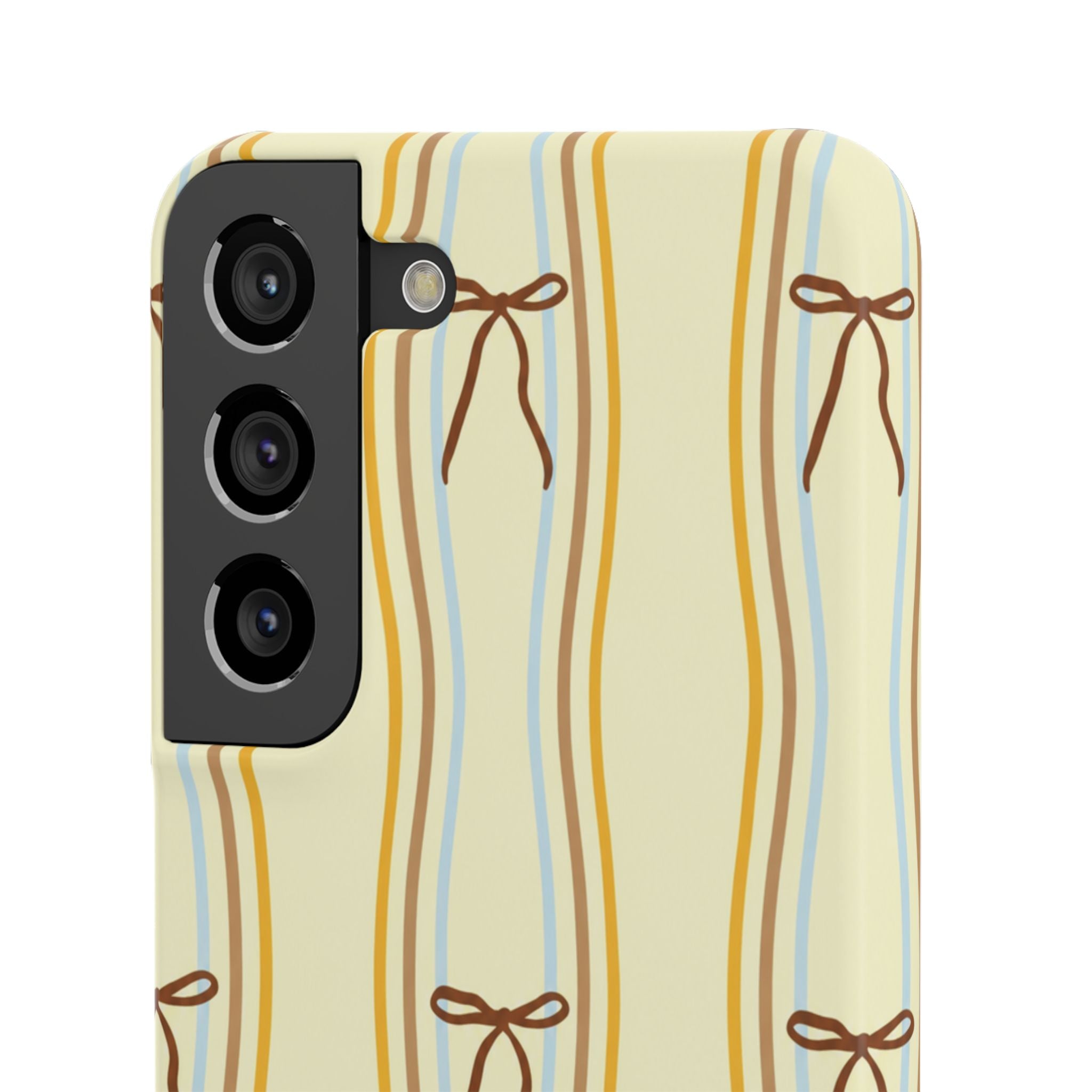 Bow Stripe Phone Case