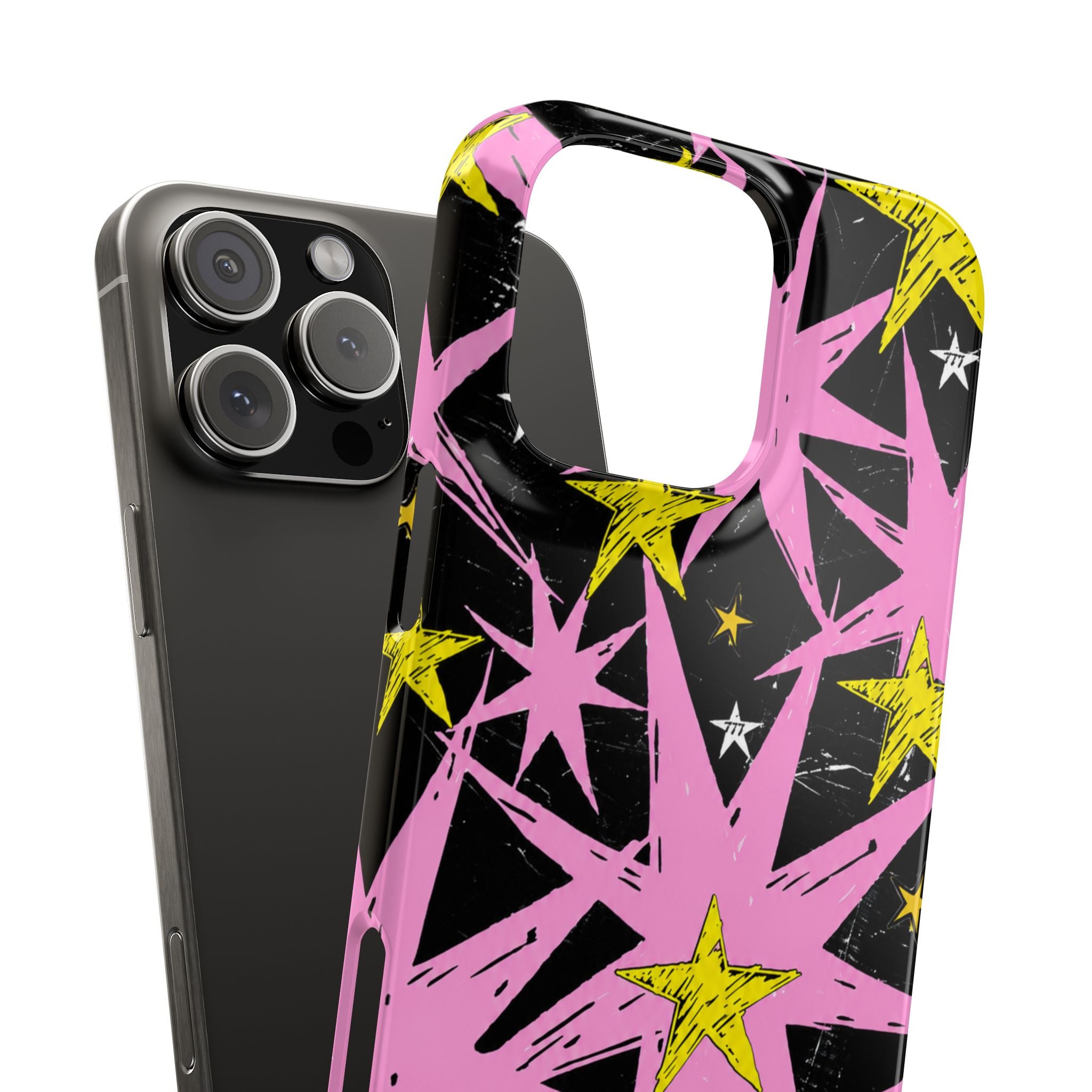 Pink Starburst Phone Case