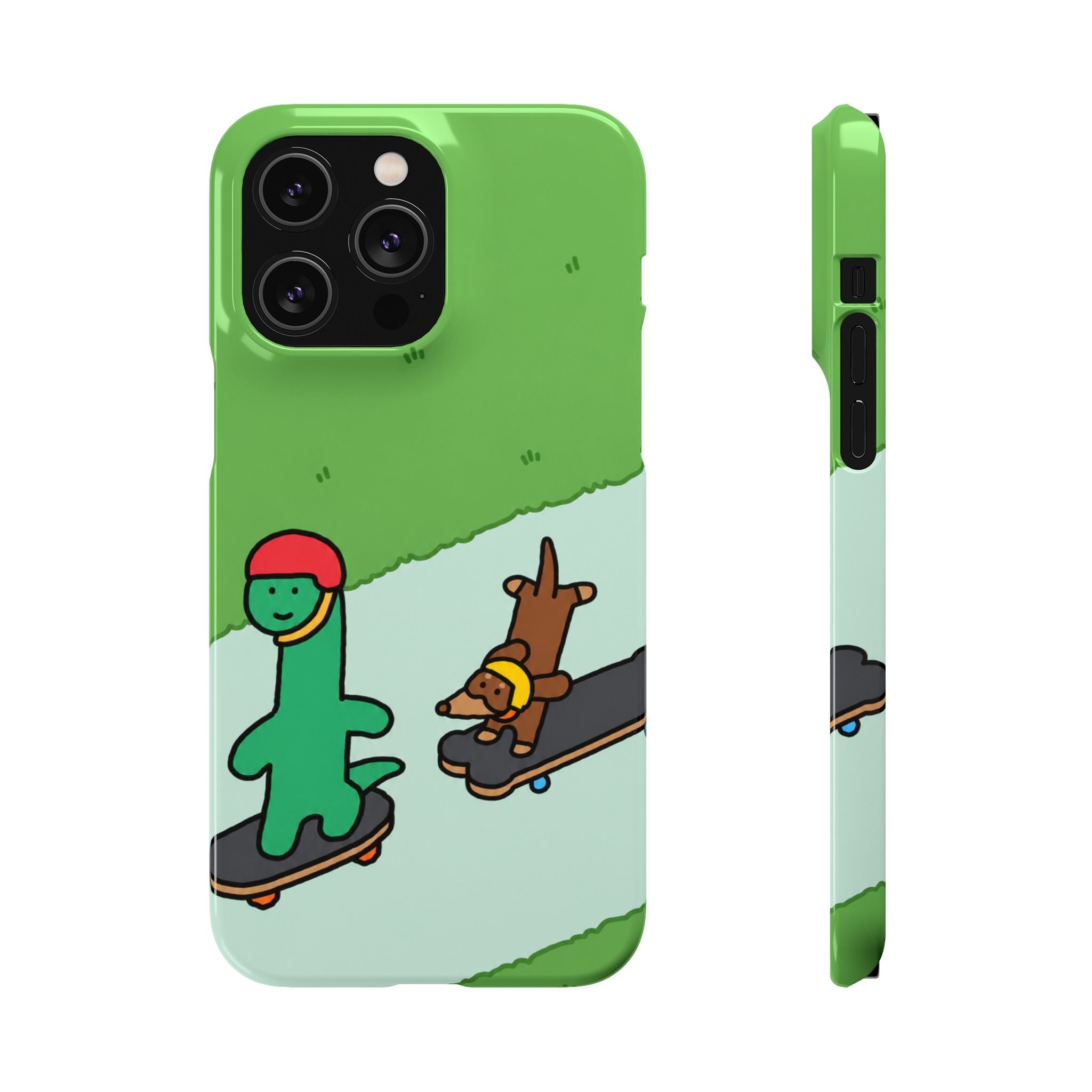 Skater Dino Phone Case