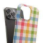 Pastel Plaid Phone Case