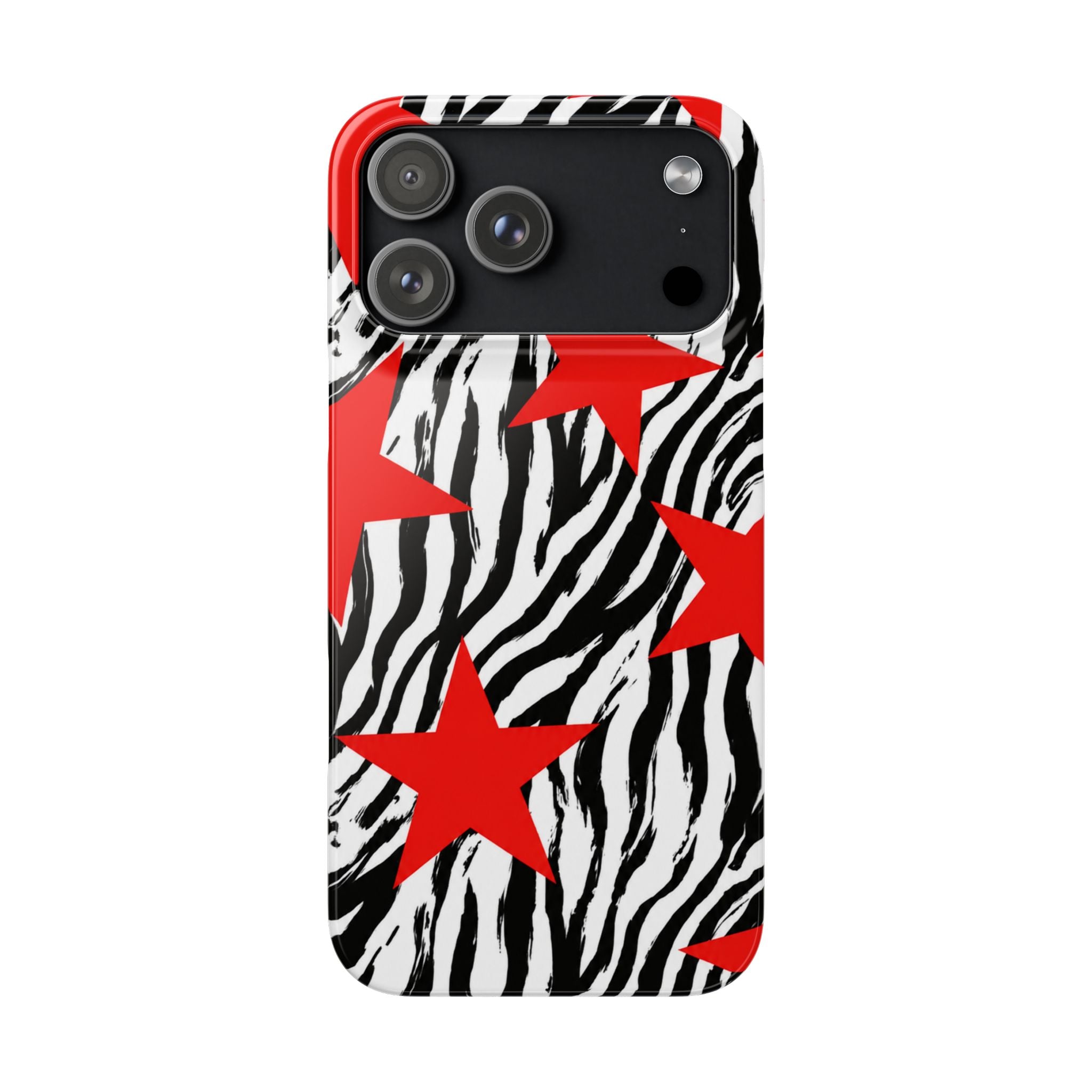 Retro Zebra Stars Phone Case
