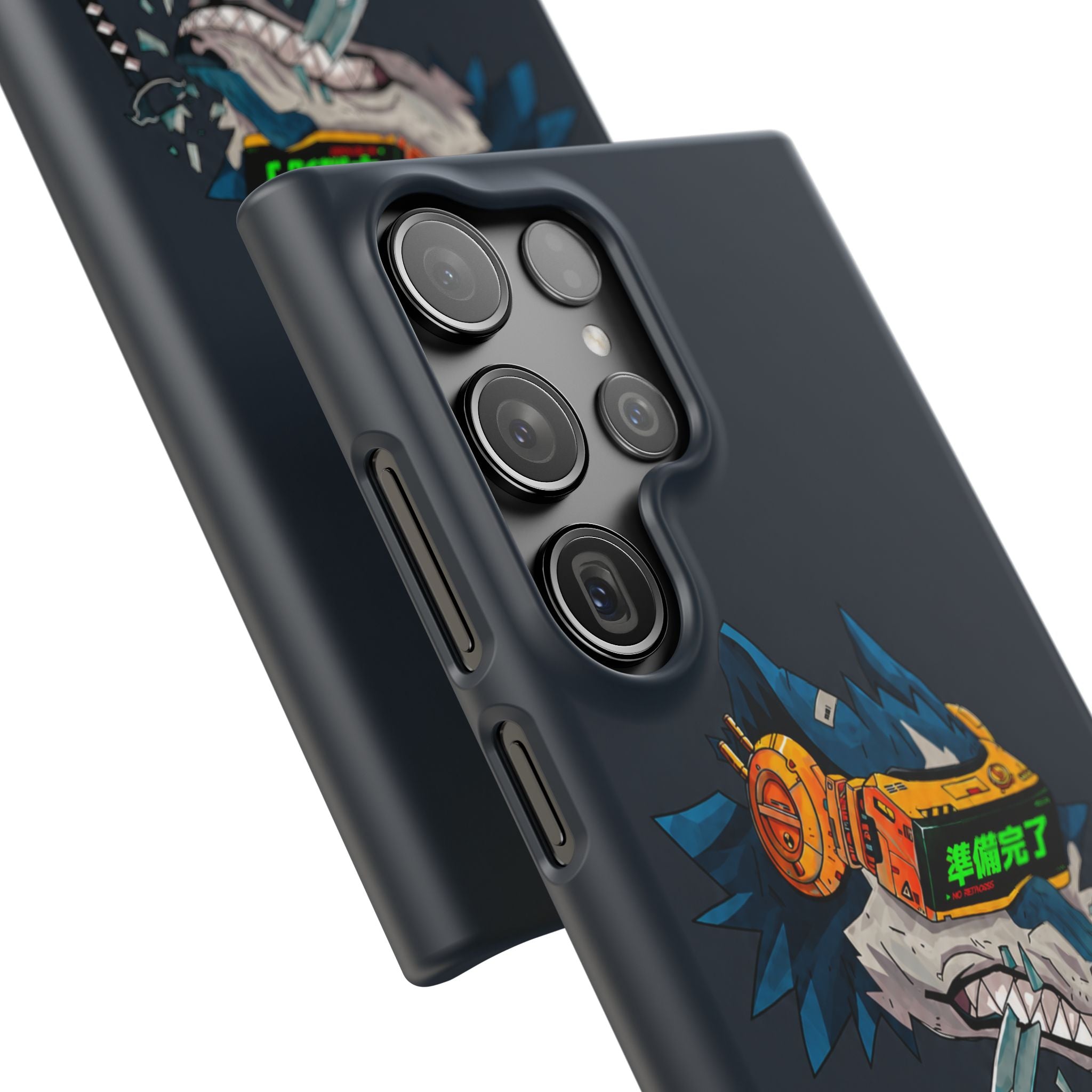 Cyberpunk Wolf Phone Case