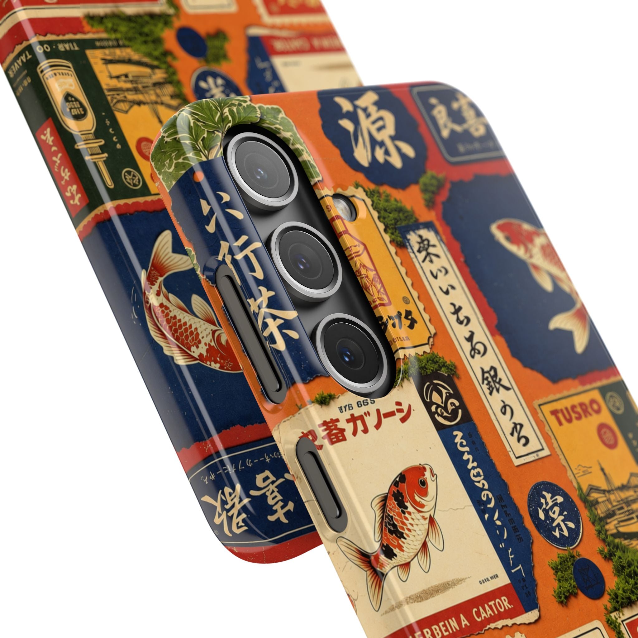 Vintage Japanese Koi Phone Case