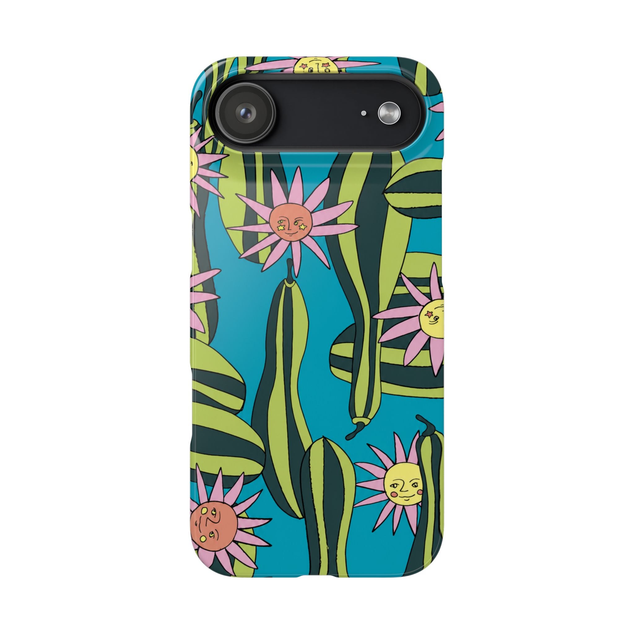 Whimsical Floral Garden Phone Case