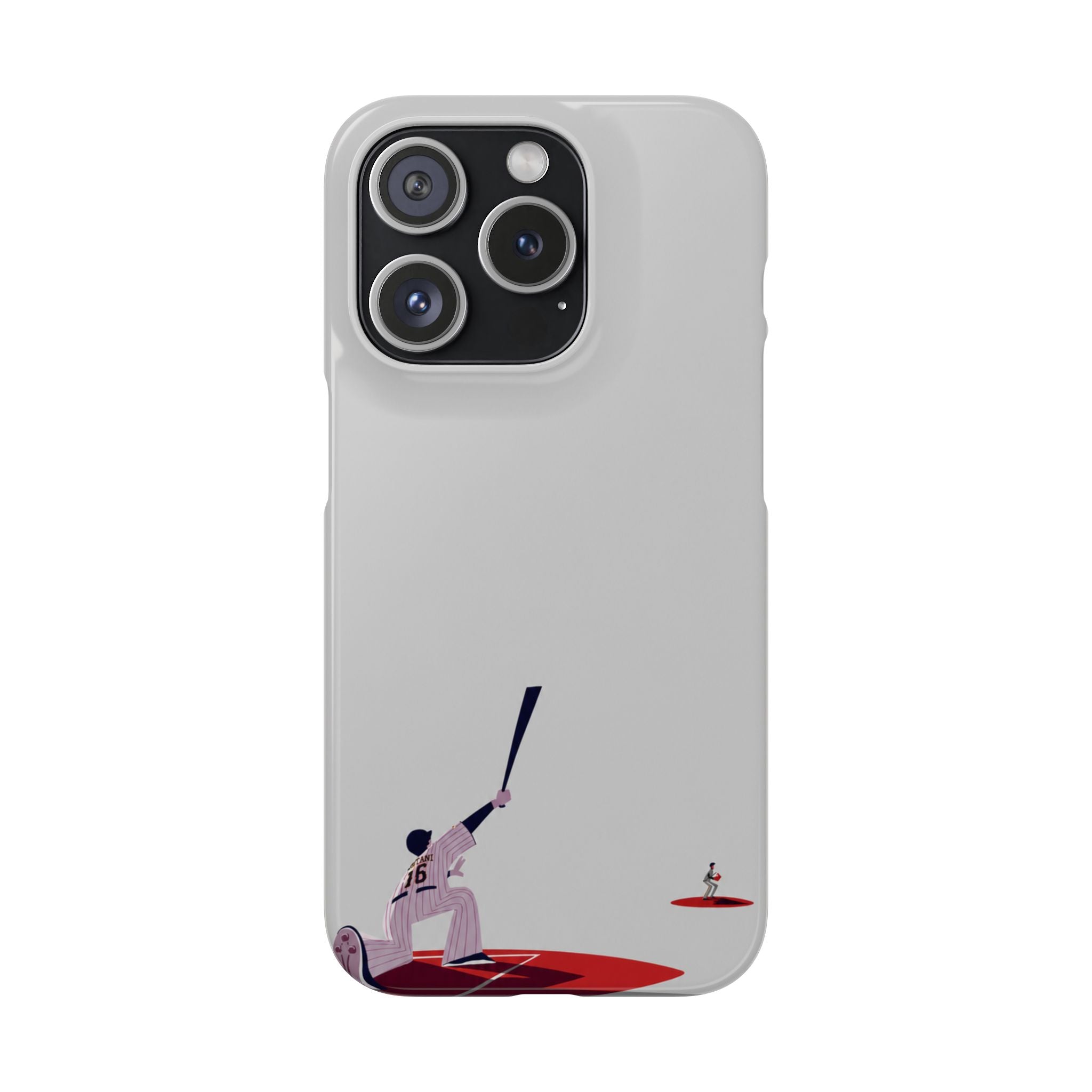 Baseball Swing Art Phone Case