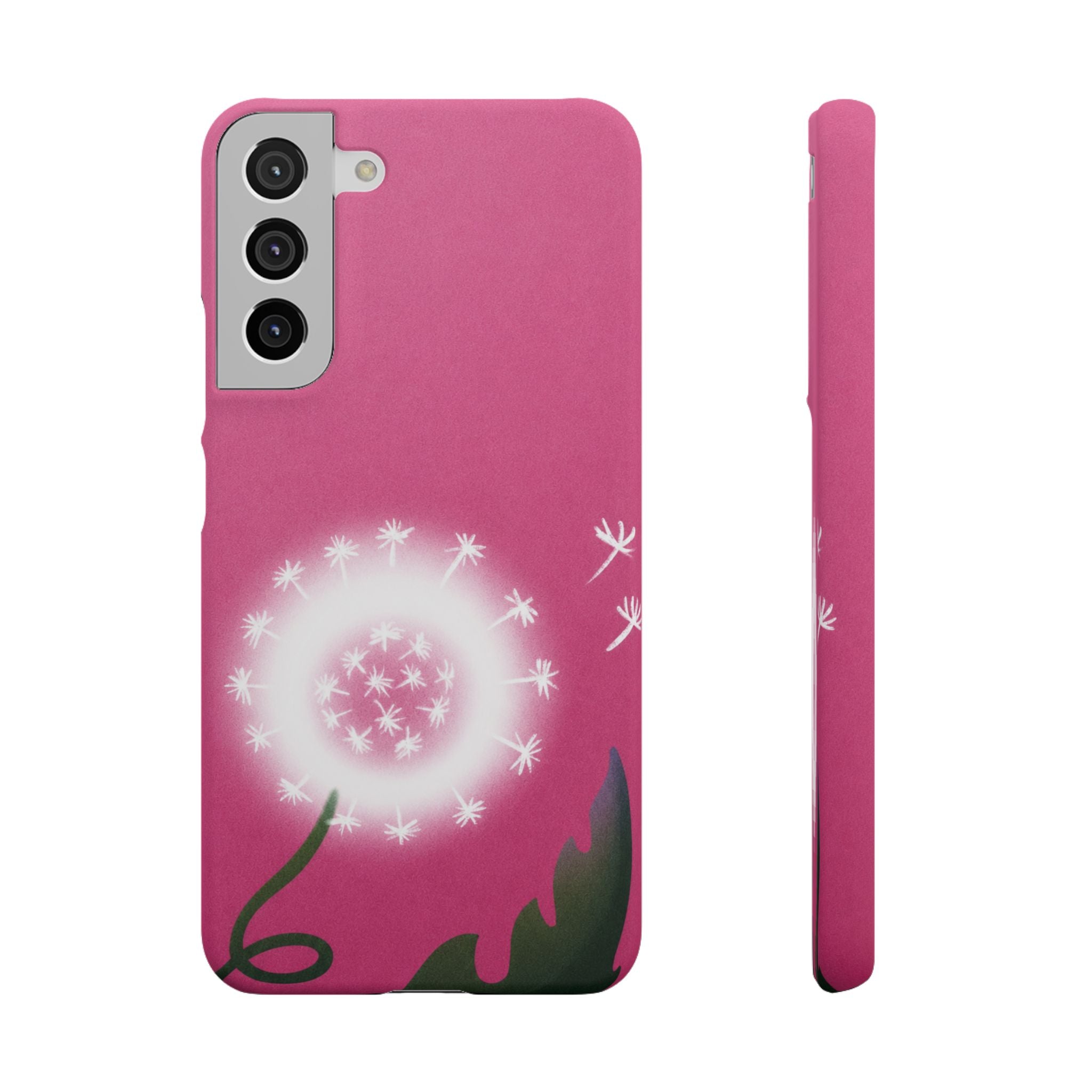 Pink Dandelion Phone Case