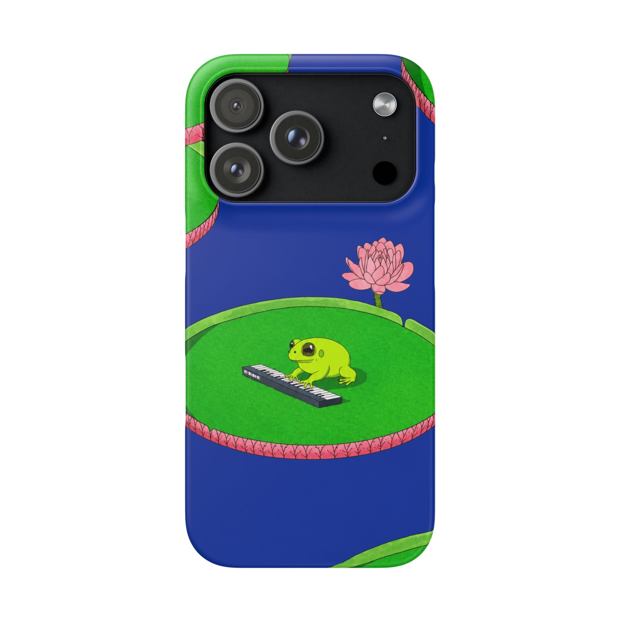 Frog Piano Phone Case