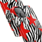 Retro Zebra Stars Phone Case