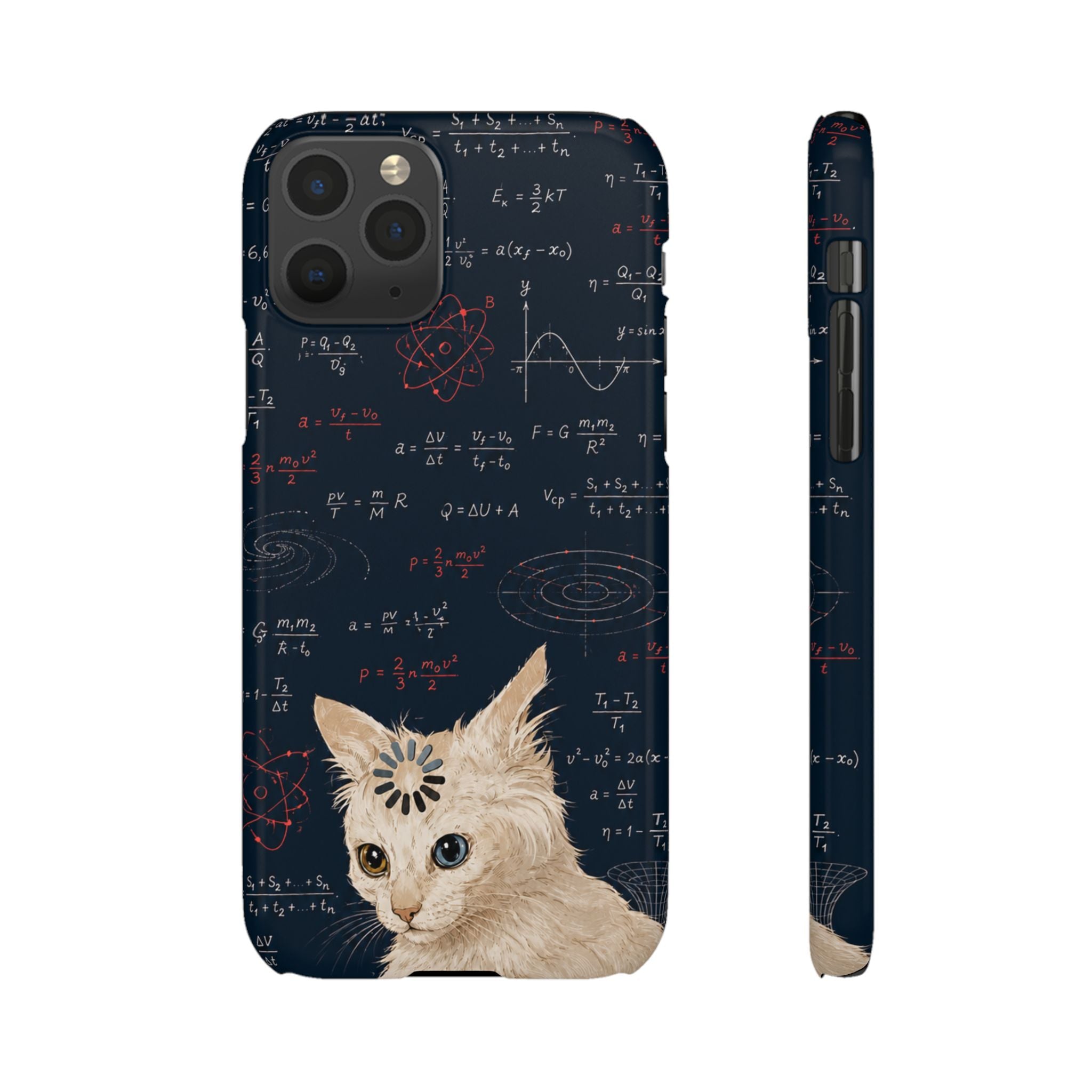 Quantum Kitty Physics Phone Case