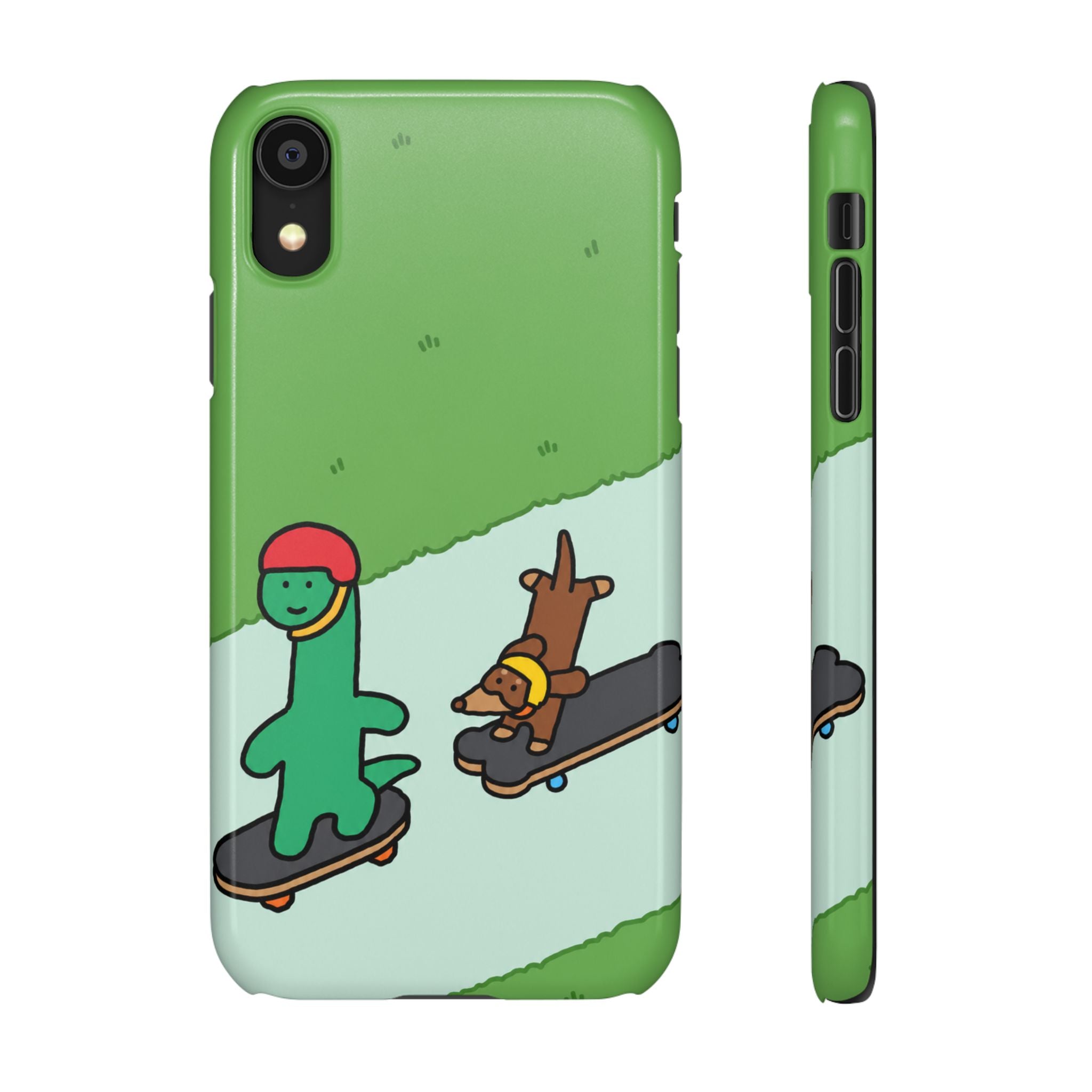 Skater Dino Phone Case