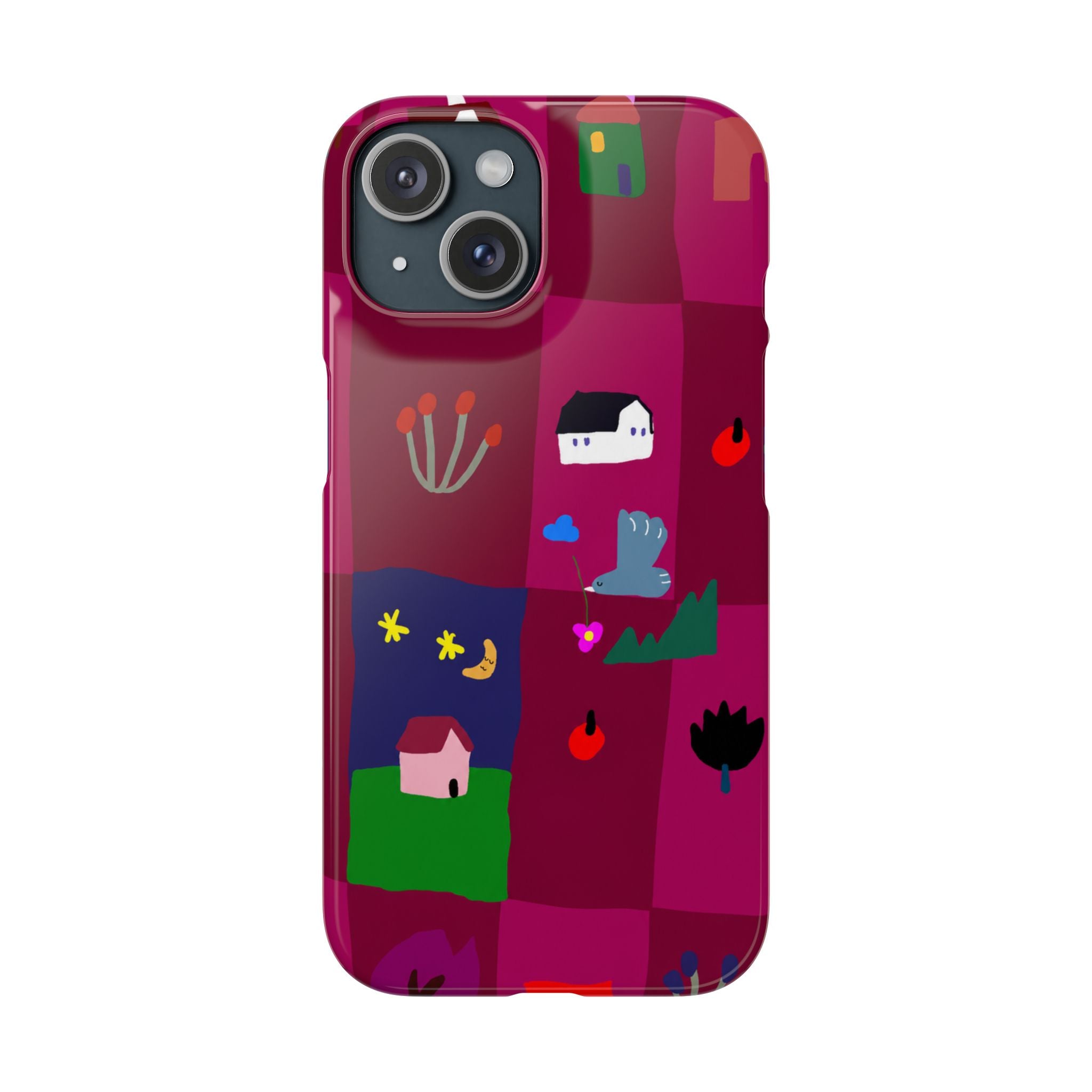 Whimsical Village Phone Case