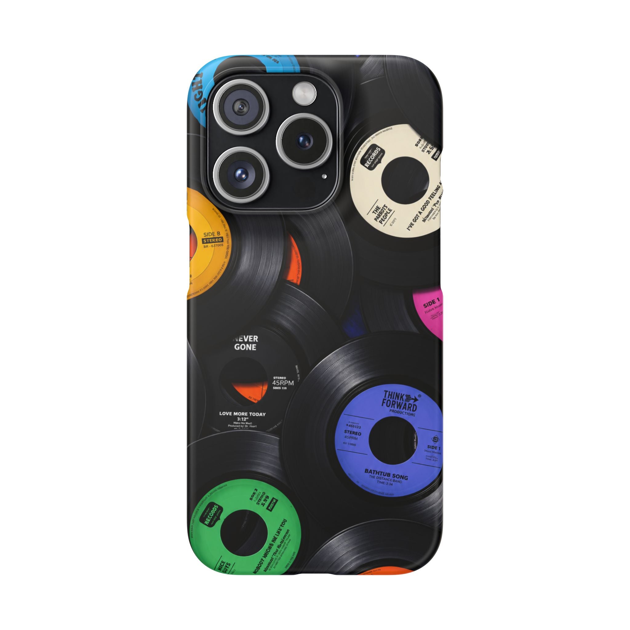 Vintage Vinyl Records Phone Case