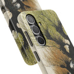 Serene Willow Landscape Phone Case