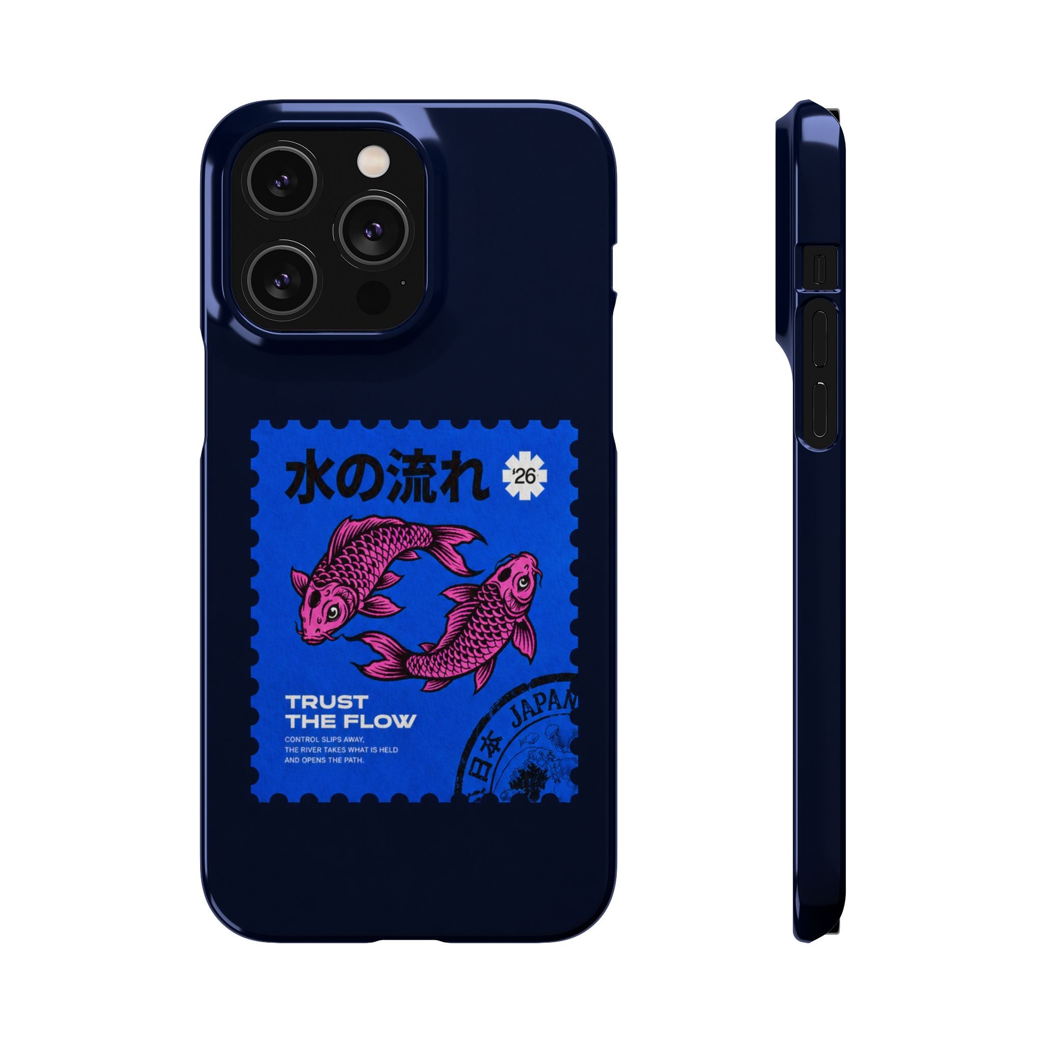 Trust The Flow Koi Phone Case