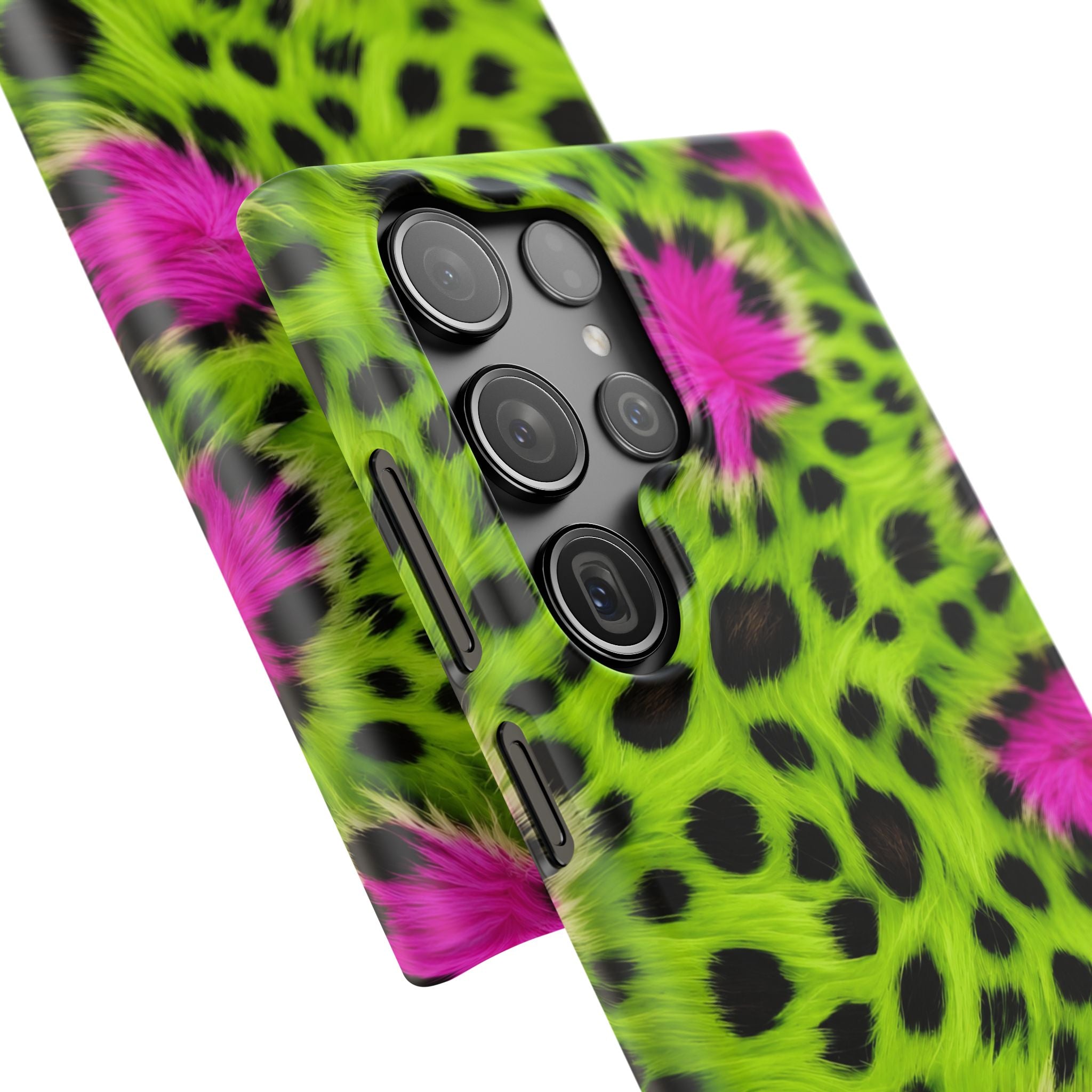 Neon Leopard Phone Case