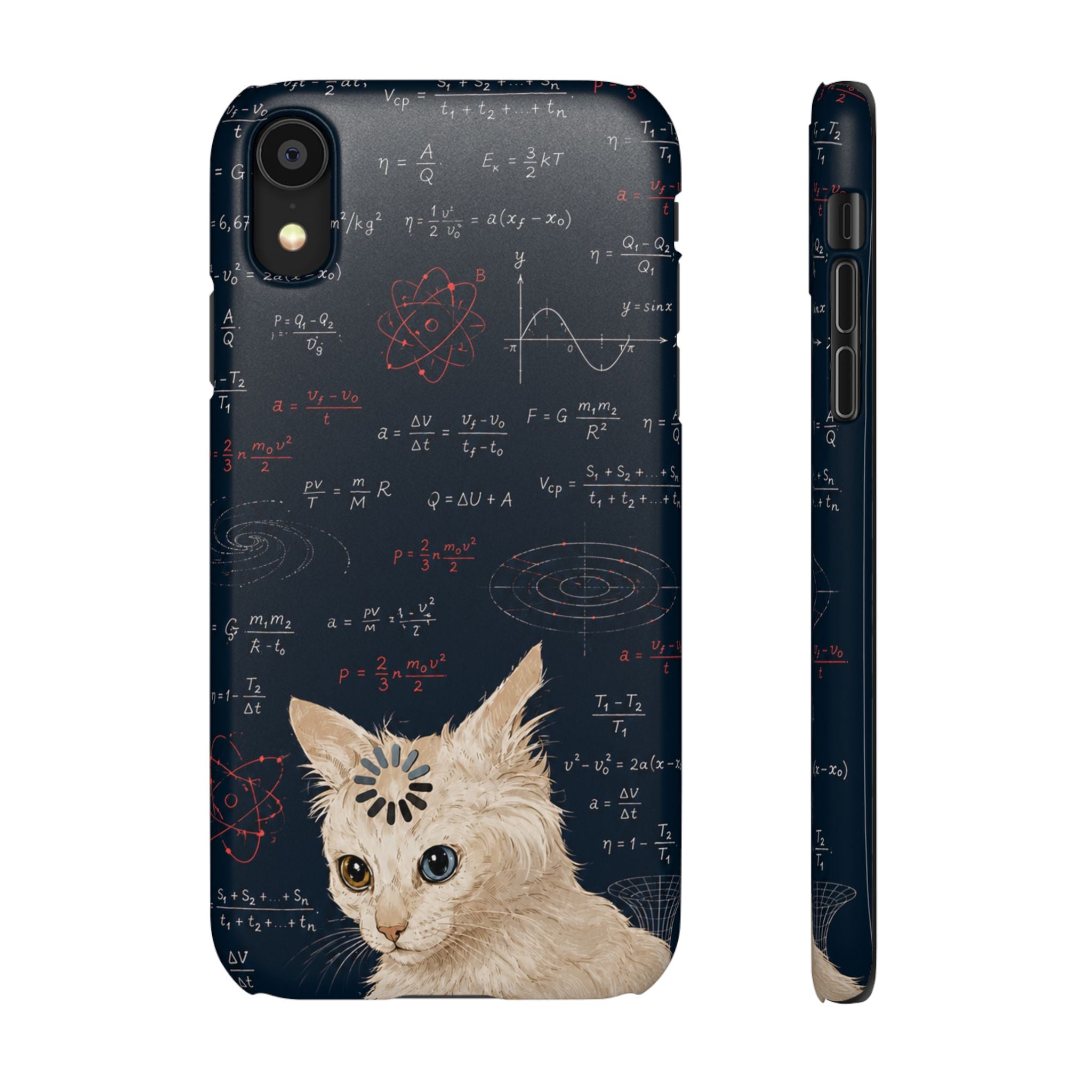 Quantum Kitty Physics Phone Case