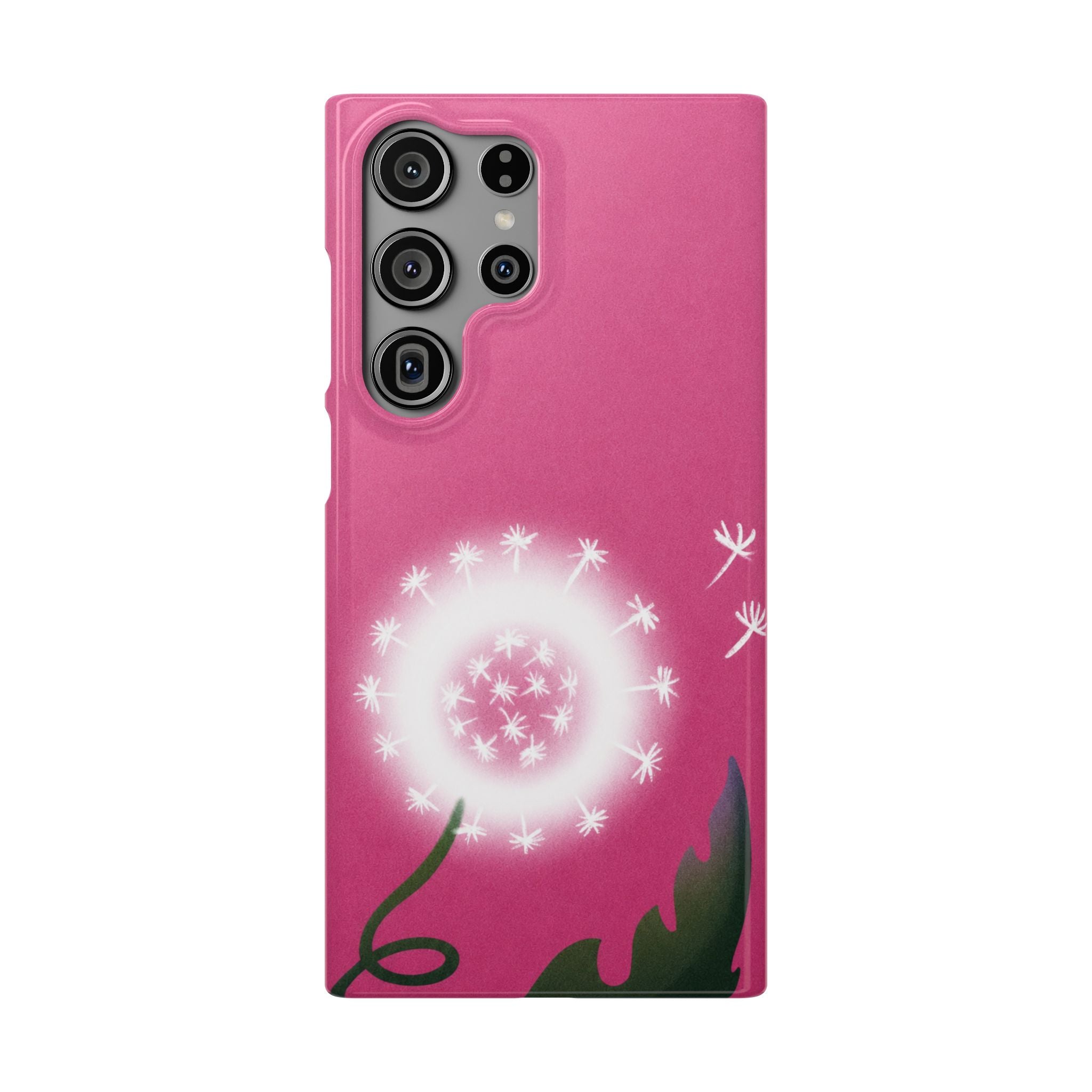 Pink Dandelion Phone Case