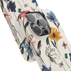 Wildflower Sketch Phone Case