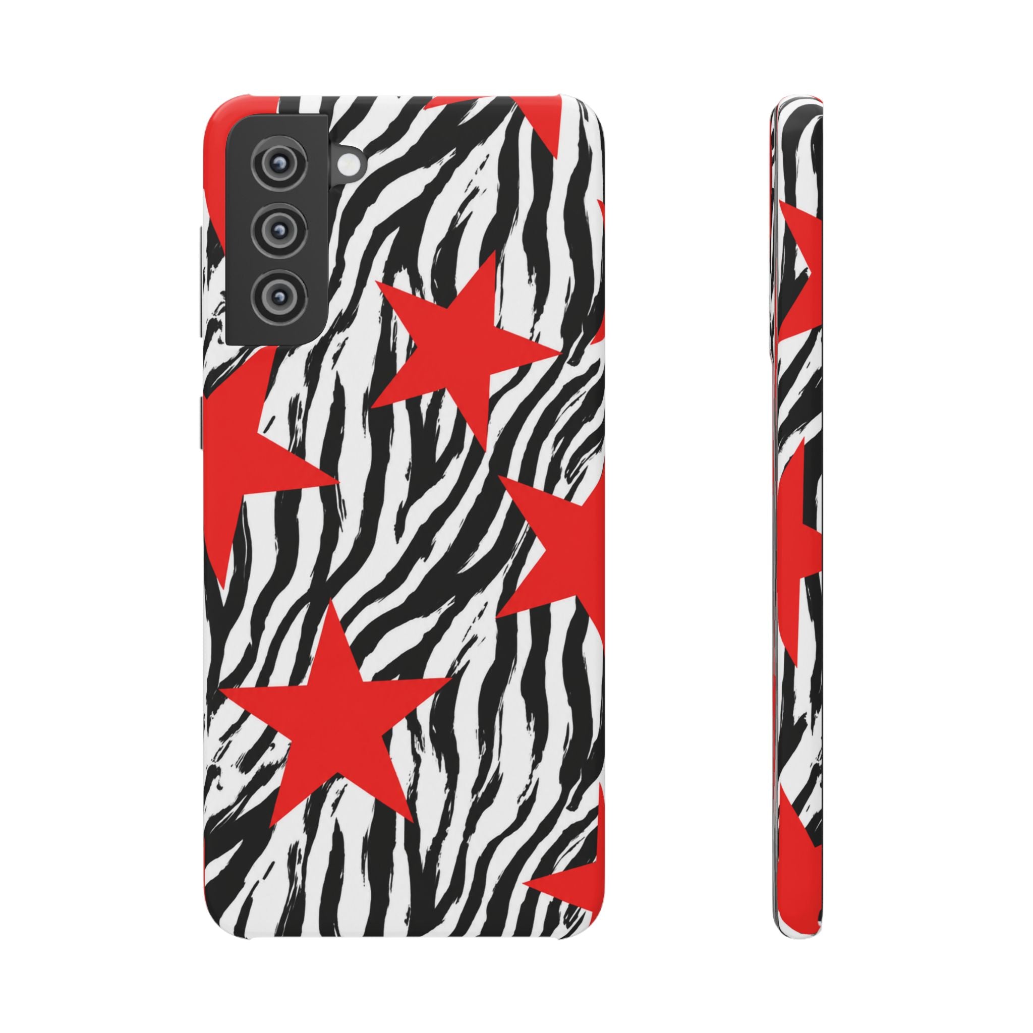 Retro Zebra Stars Phone Case