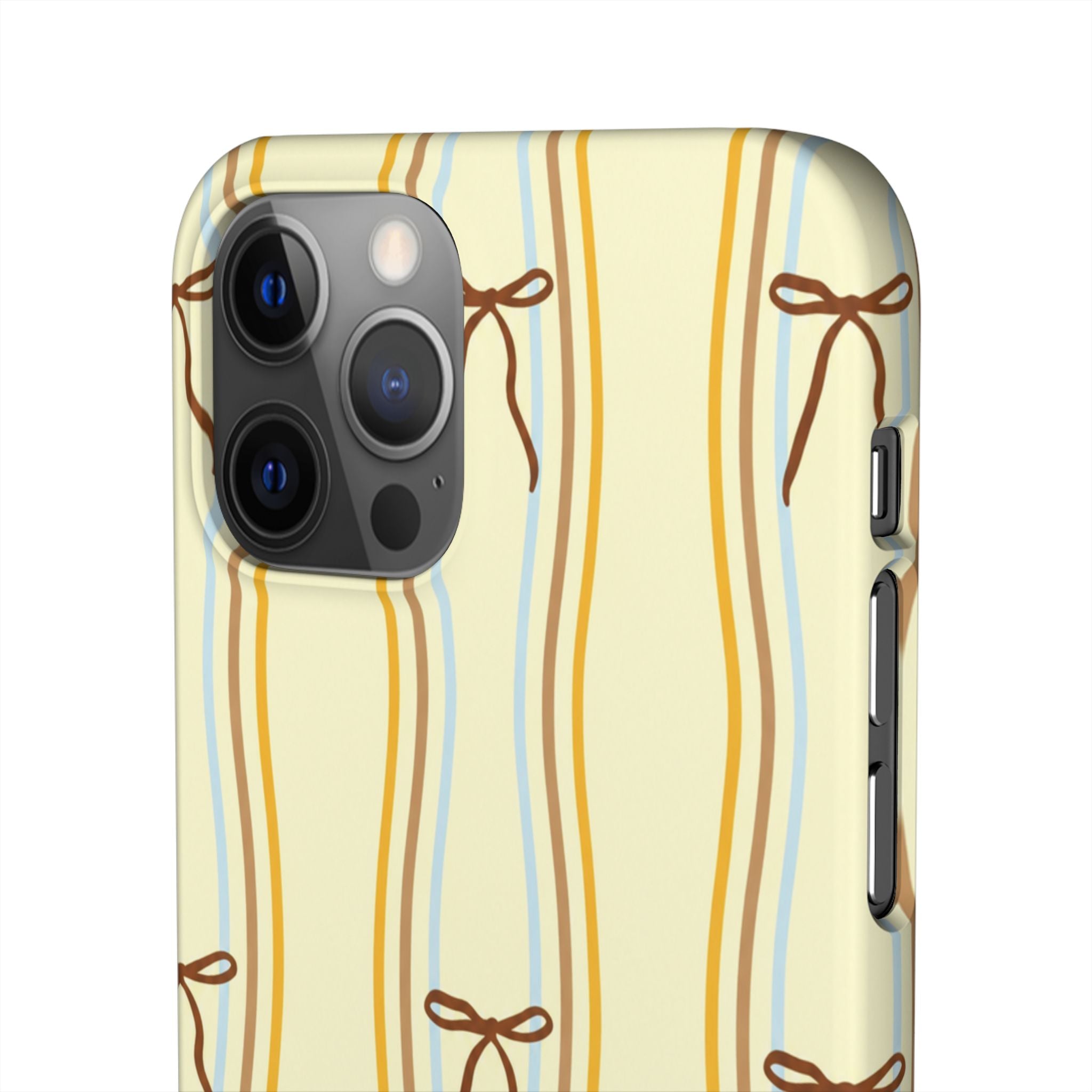 Bow Stripe Phone Case