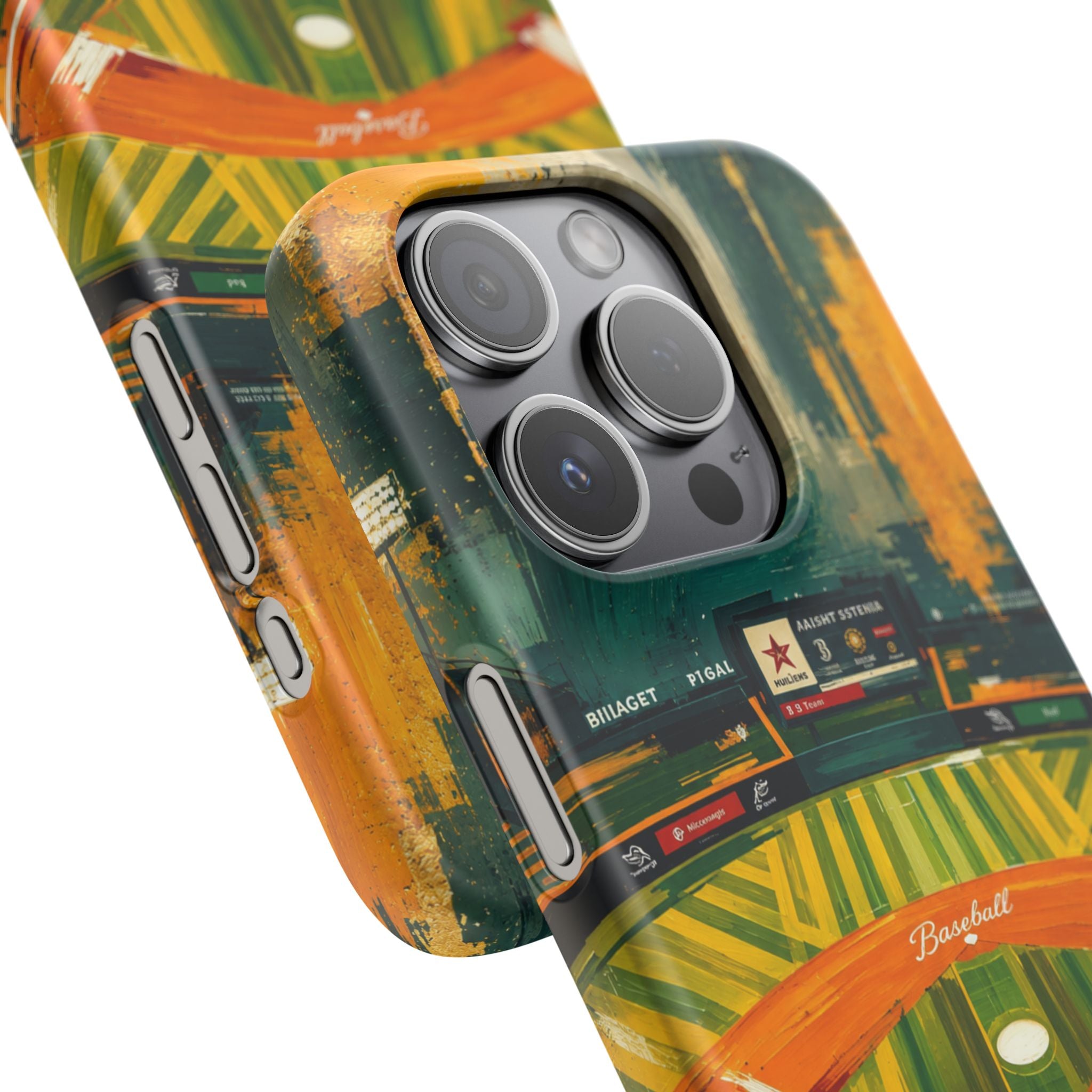 Abstract Baseball Stadium Phone Case