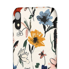 Wildflower Sketch Phone Case