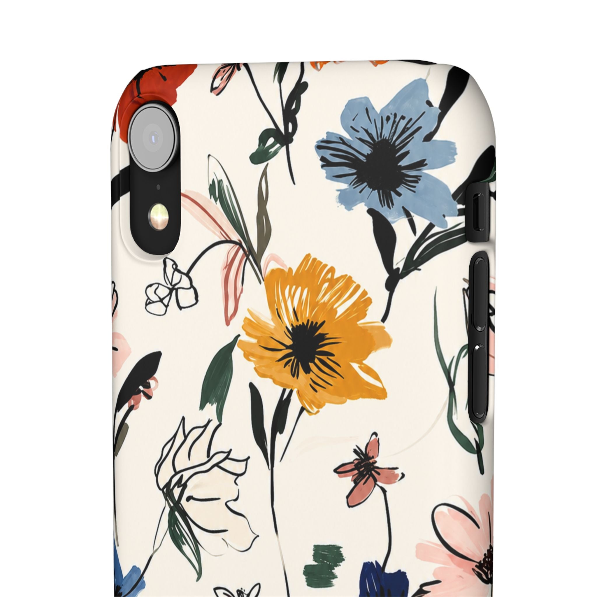 Wildflower Sketch Phone Case