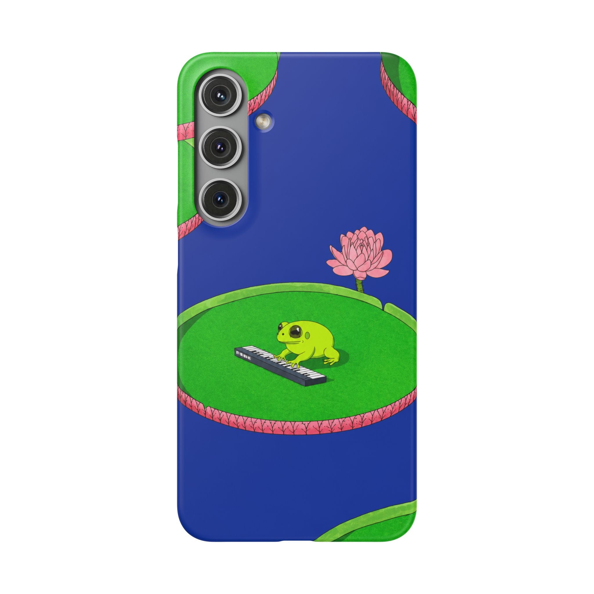 Frog Piano Phone Case