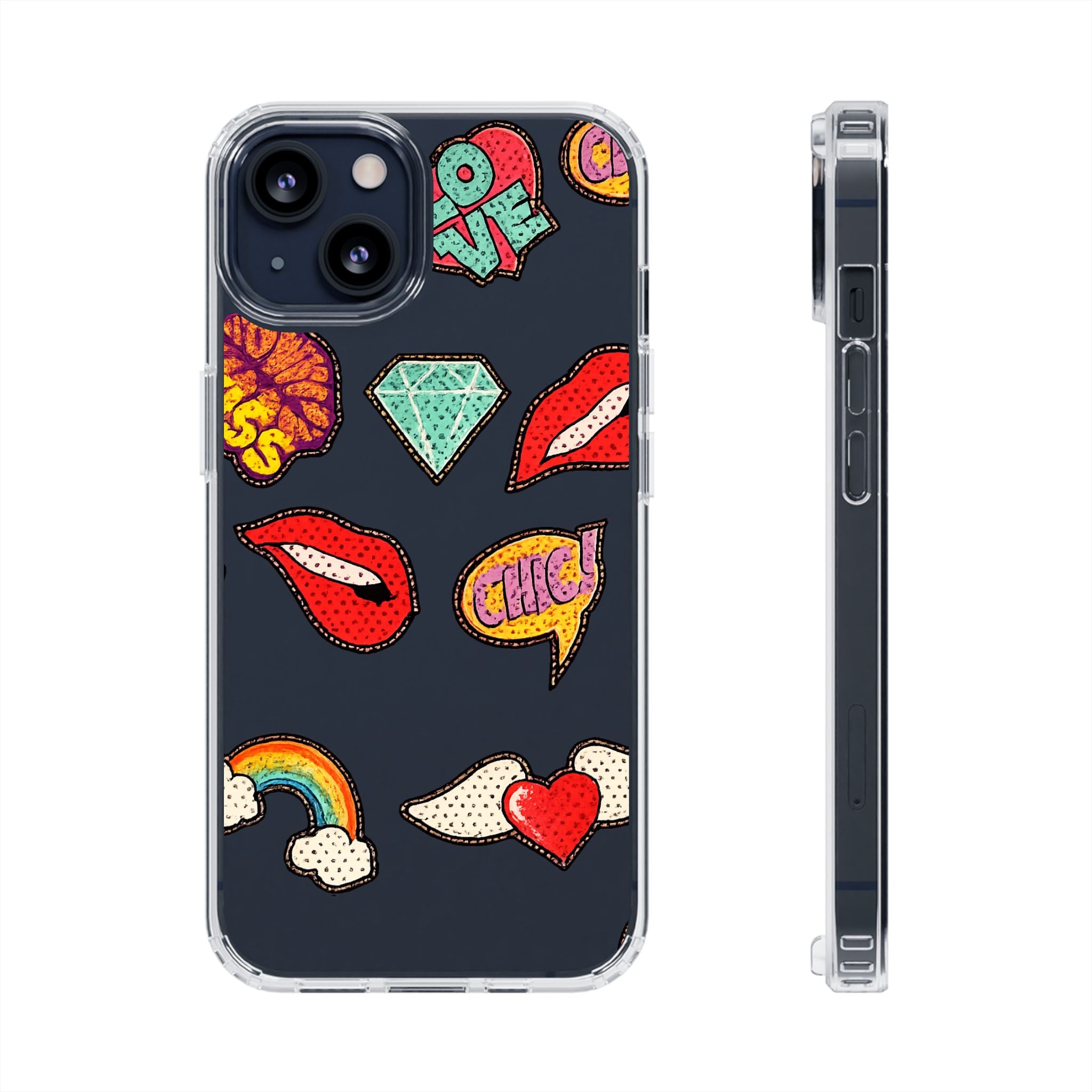 Clear Impact-Resistant Cases