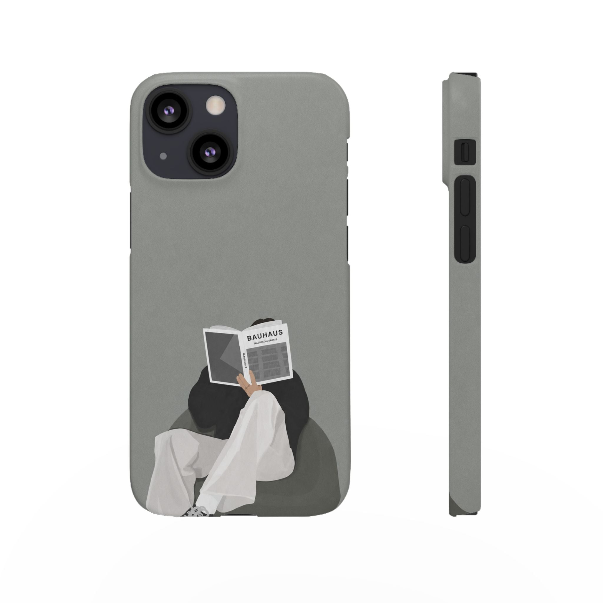 Quiet Pages – Minimalist Aesthetic Phone Case