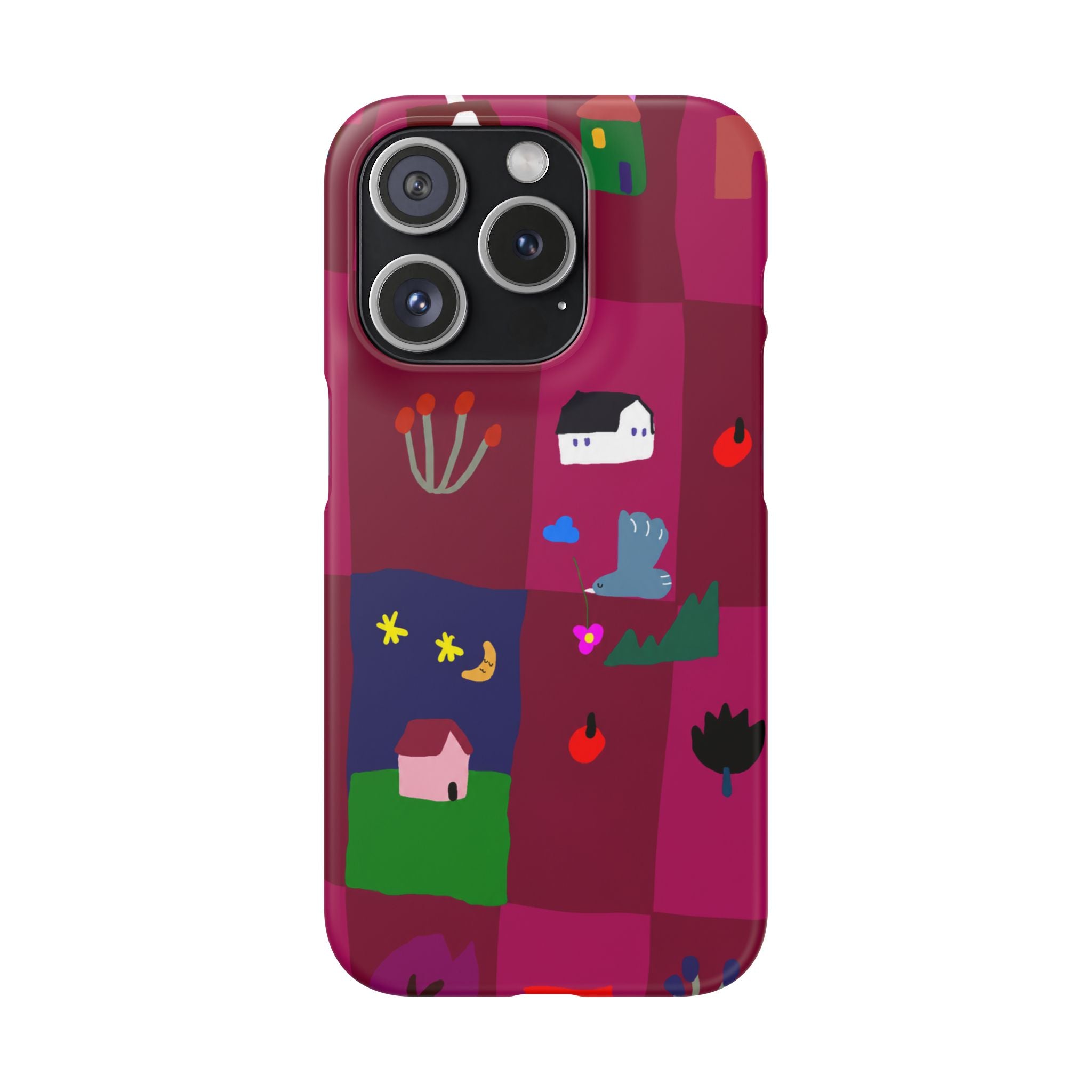 Whimsical Village Phone Case