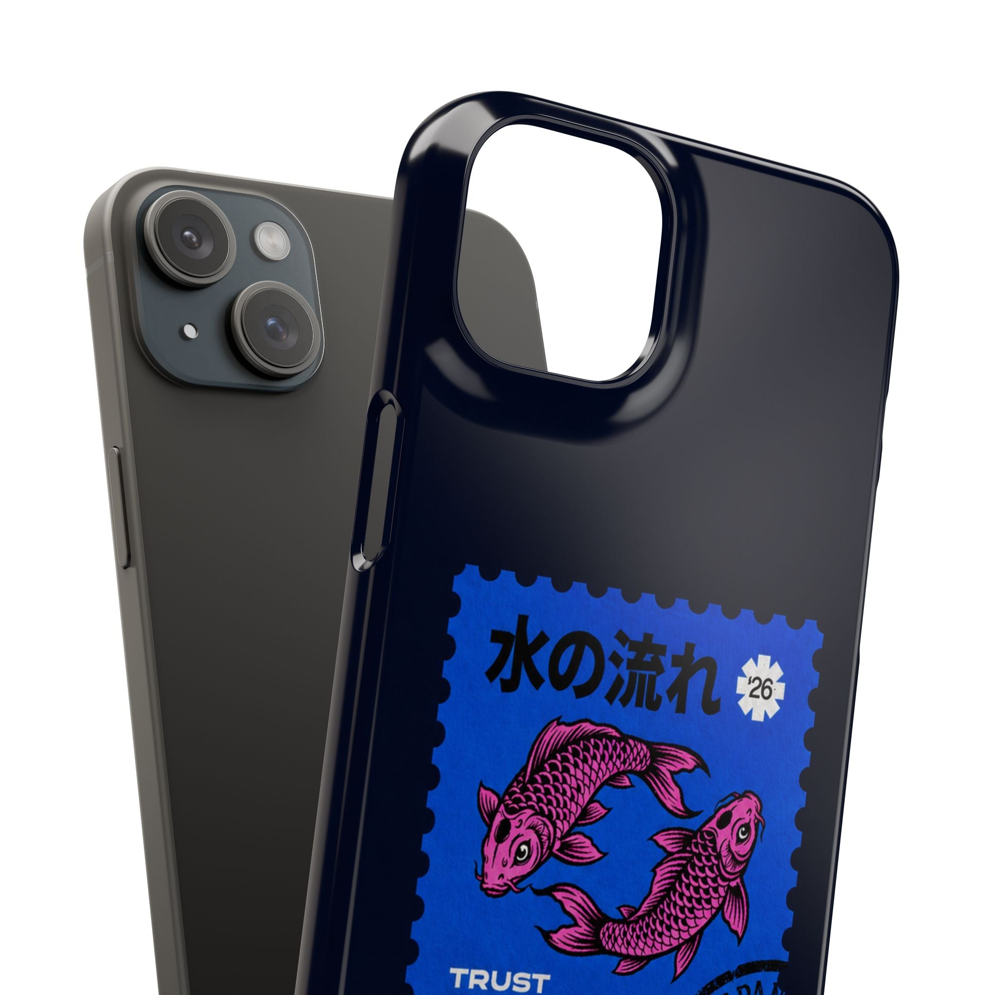 Trust The Flow Koi Phone Case