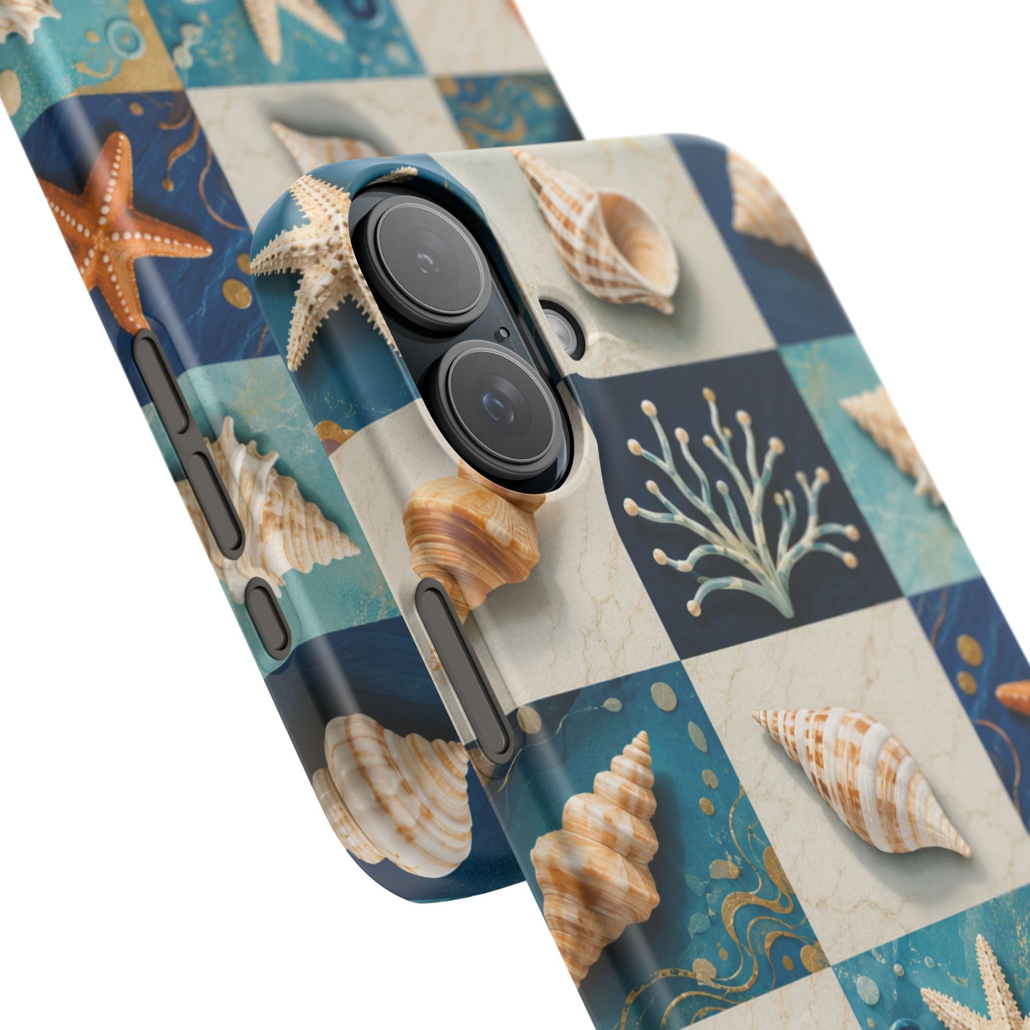 Coastal Seashell Mosaic Phone Case