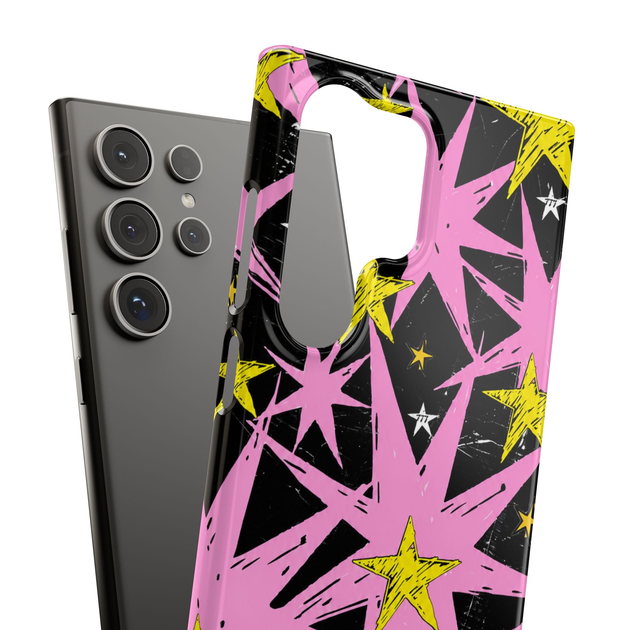 Pink Starburst Phone Case