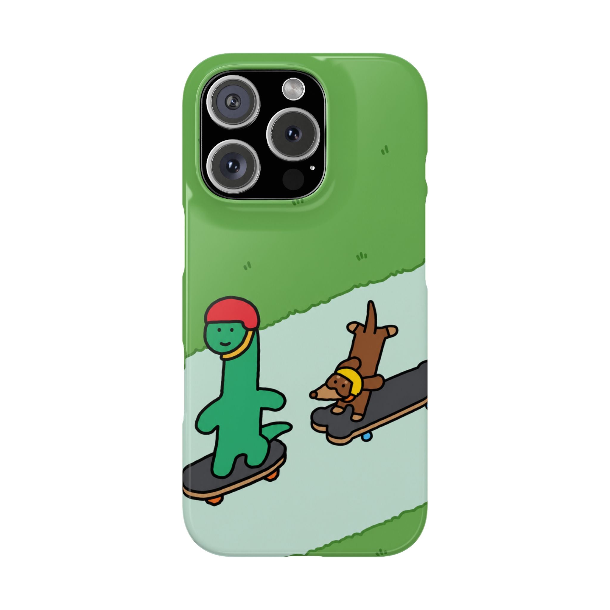 Skater Dino Phone Case