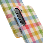 Pastel Plaid Phone Case