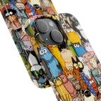 Cute Cat Pattern Phone Case