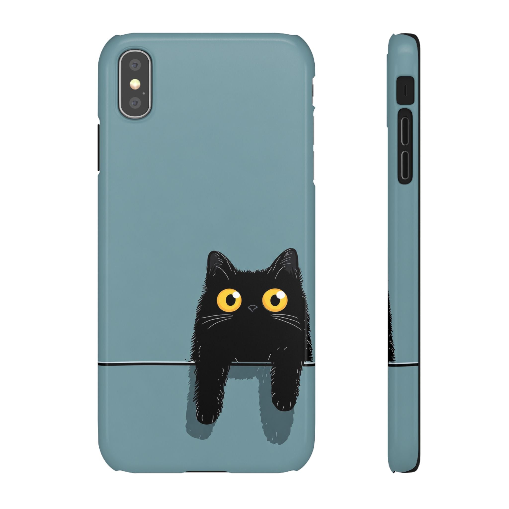 Cute Black Cat Phone Case
