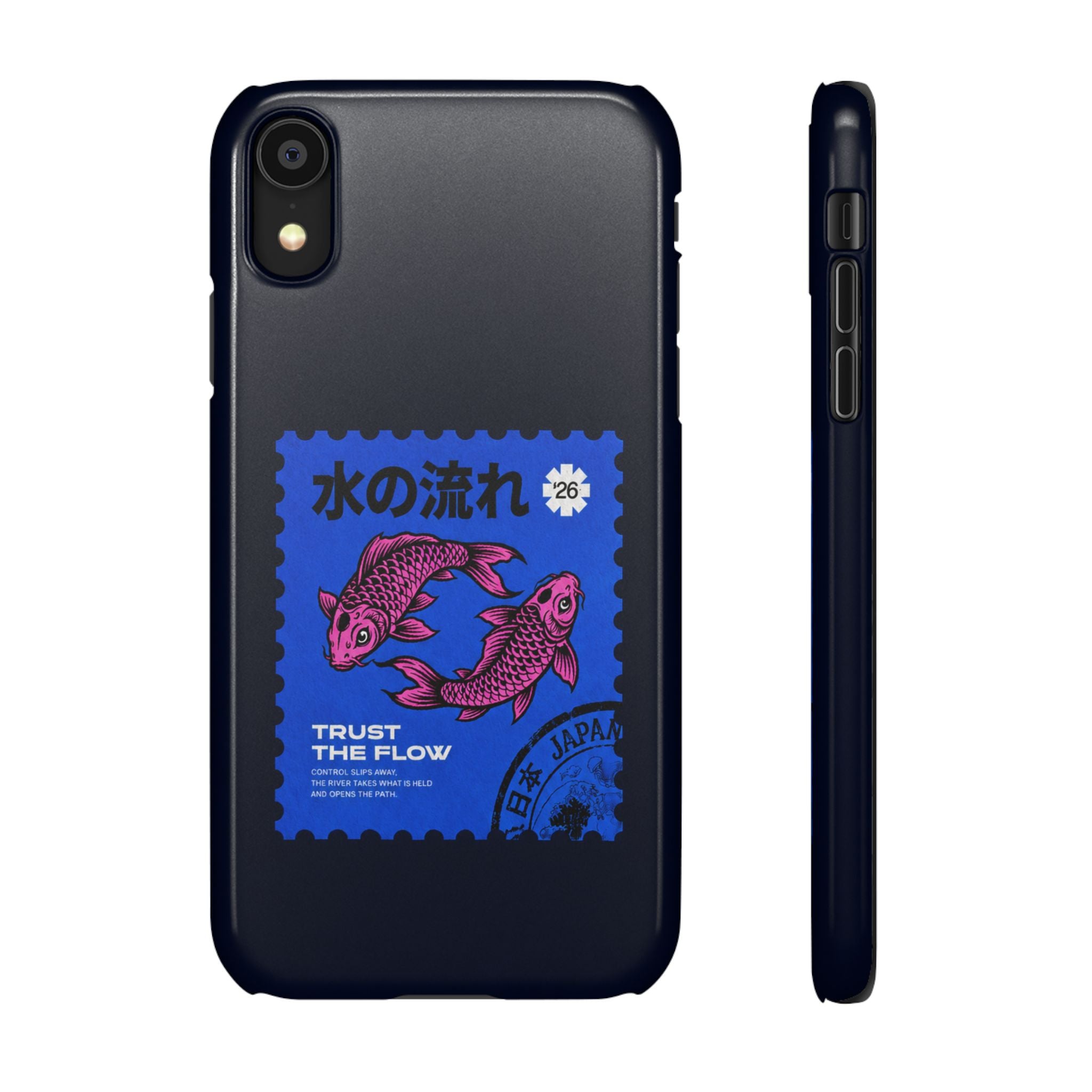 Trust The Flow Koi Phone Case