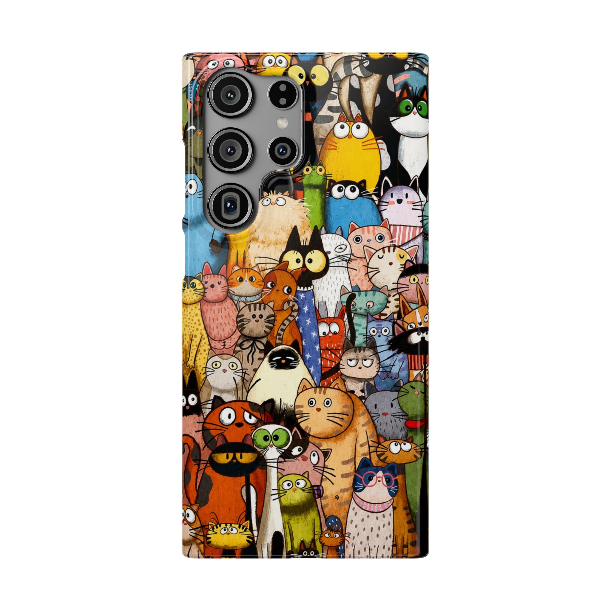 Cute Cat Pattern Phone Case